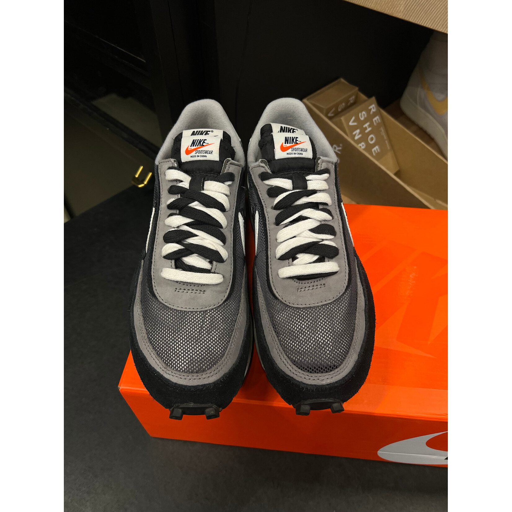 Nike Nike LD Waffle sacai Black Size 8, PREOWNED