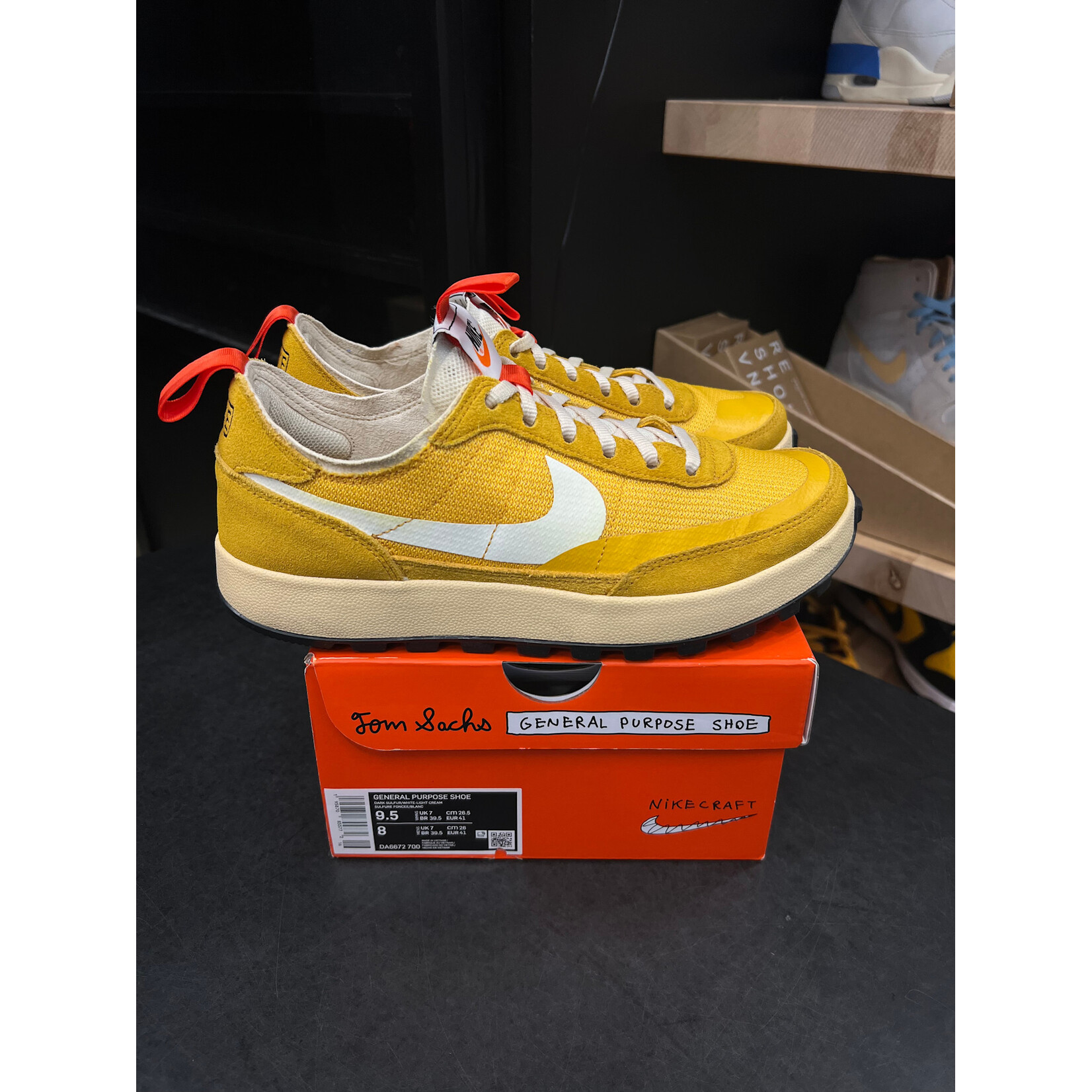 NikeCraft NikeCraft General Purpose Shoe Tom Sachs Yellow Sulphur