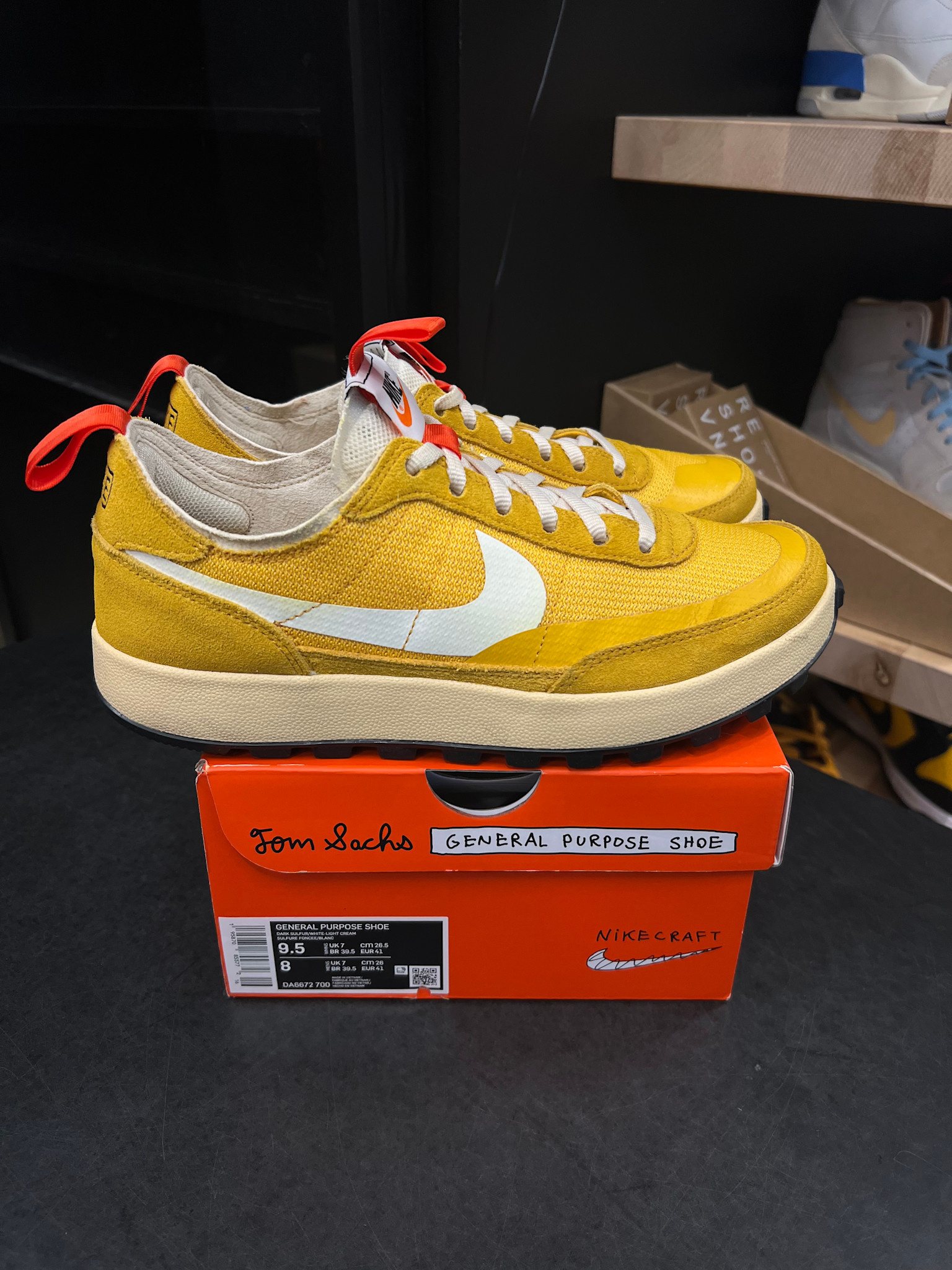 NikeCraft NikeCraft General Purpose Shoe Tom Sachs Yellow Sulphur