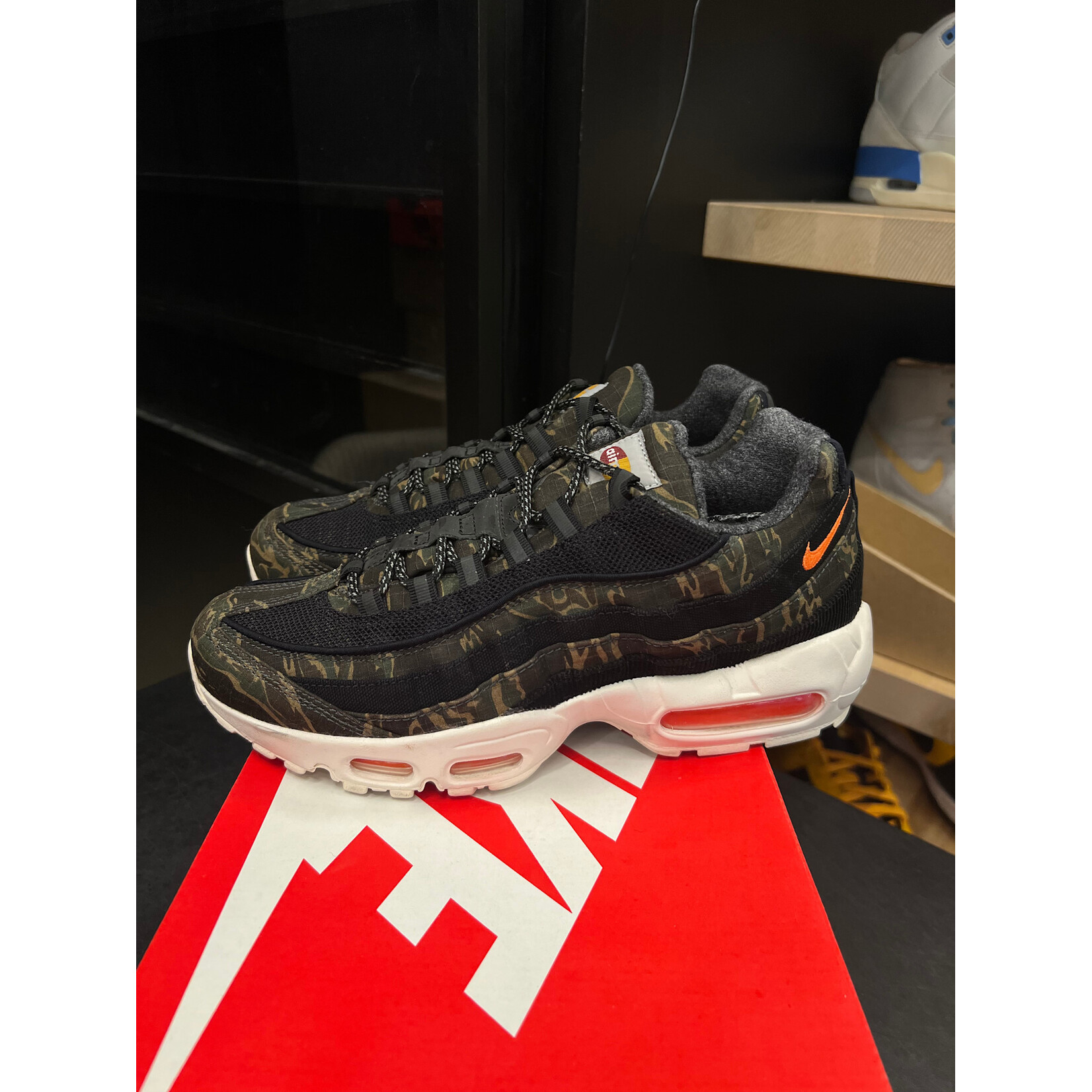 Nike Nike Air Max 95 Carhartt WIP Camo Size 8, PREOWNED