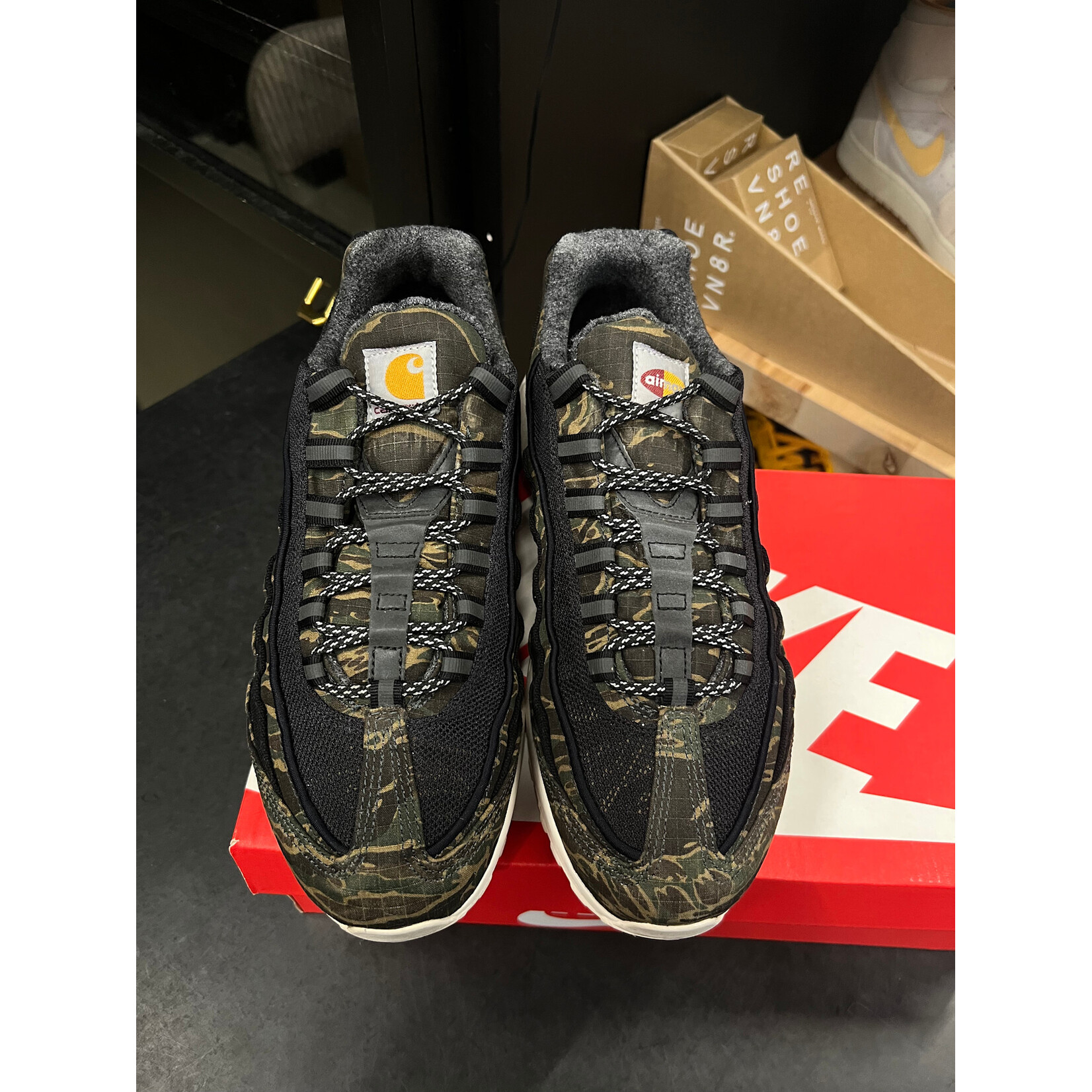 Nike Nike Air Max 95 Carhartt WIP Camo Size 8, PREOWNED
