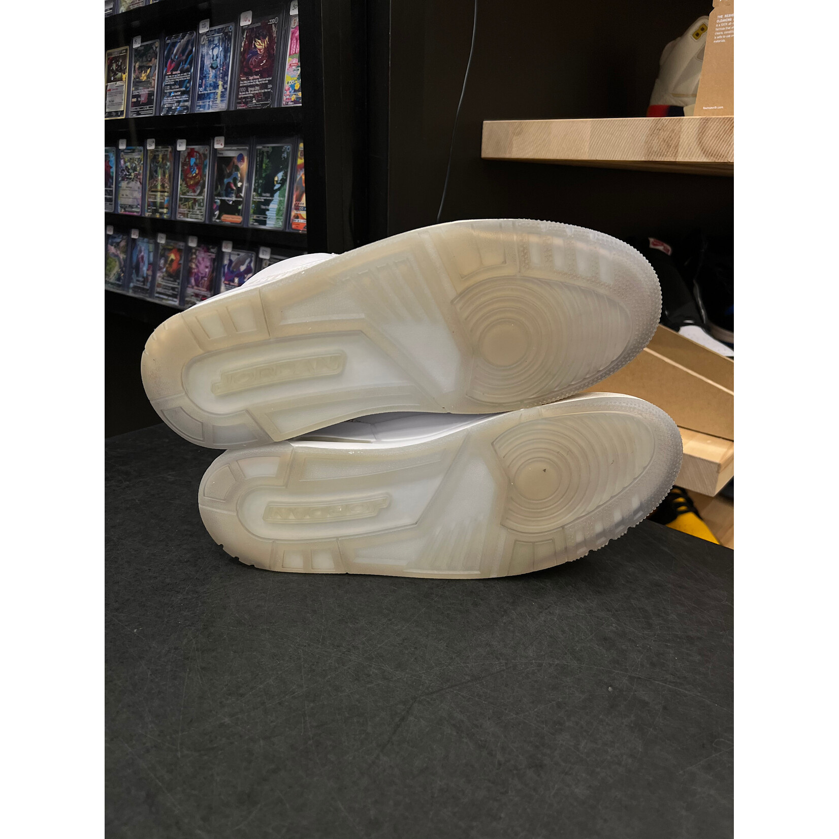 Jordan Jordan 3 Retro Pure White (2018) Size 12, PREOWNED