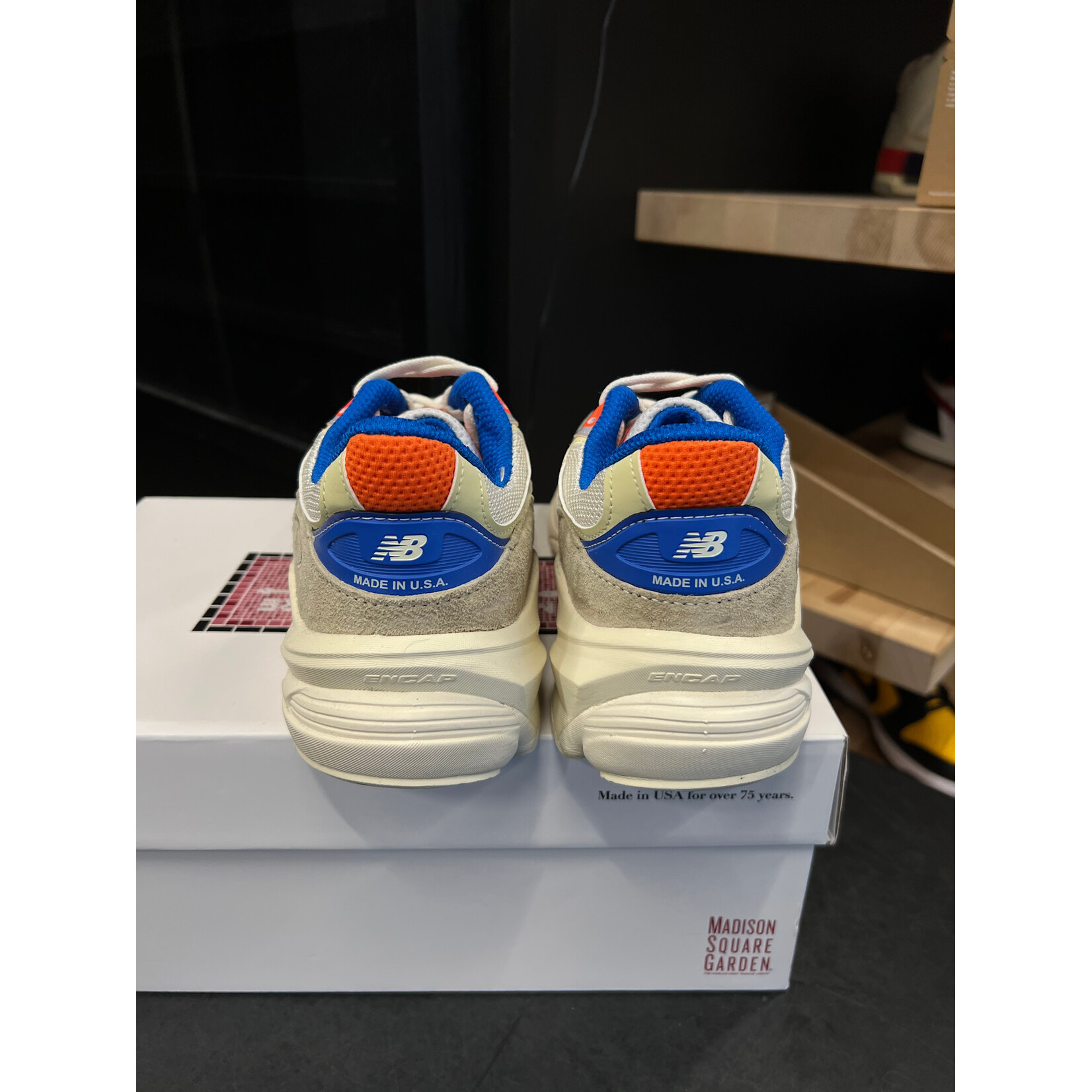 New New Balance 990v6 MiUSA Ronnie Fieg Madison Square Garden Sandrift Size 9.5, PREOWNED