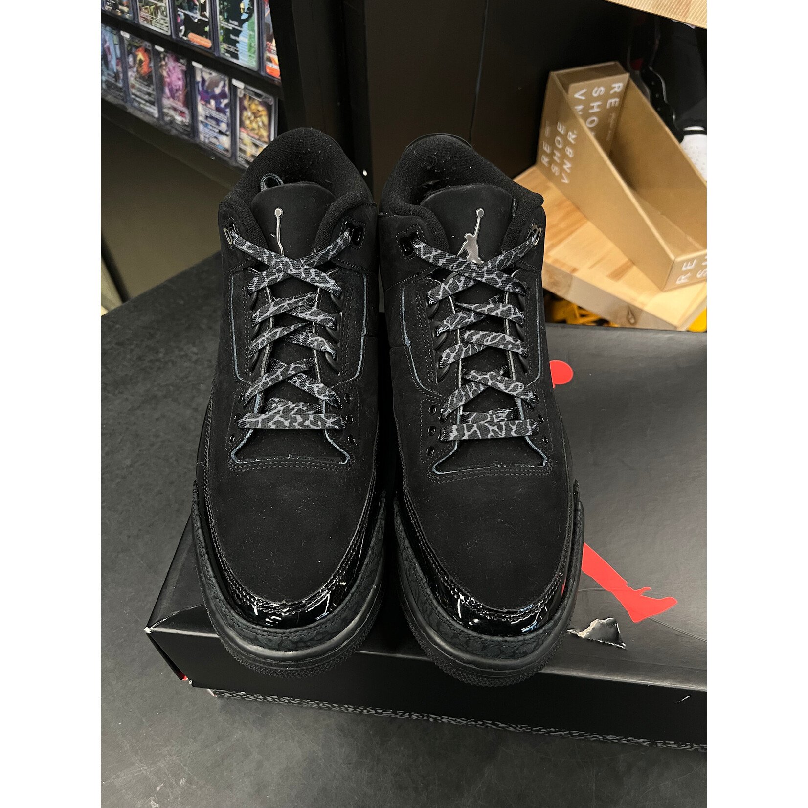 Jordan Jordan 3 Retro Black Cat (2025) Size 12, PREOWNED