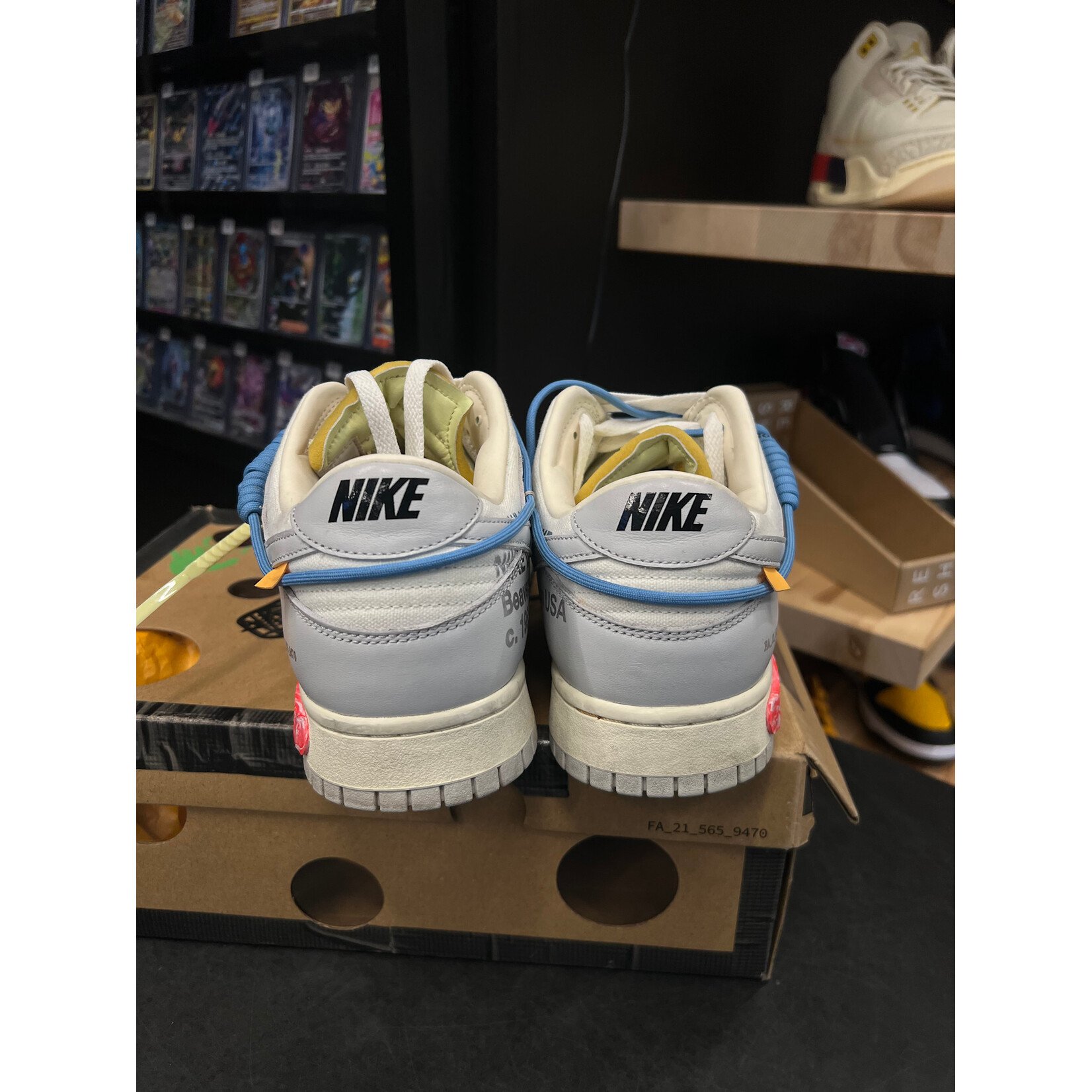 Nike Nike Dunk Low Off-White "Lot 5" Size 12, PREOWNED