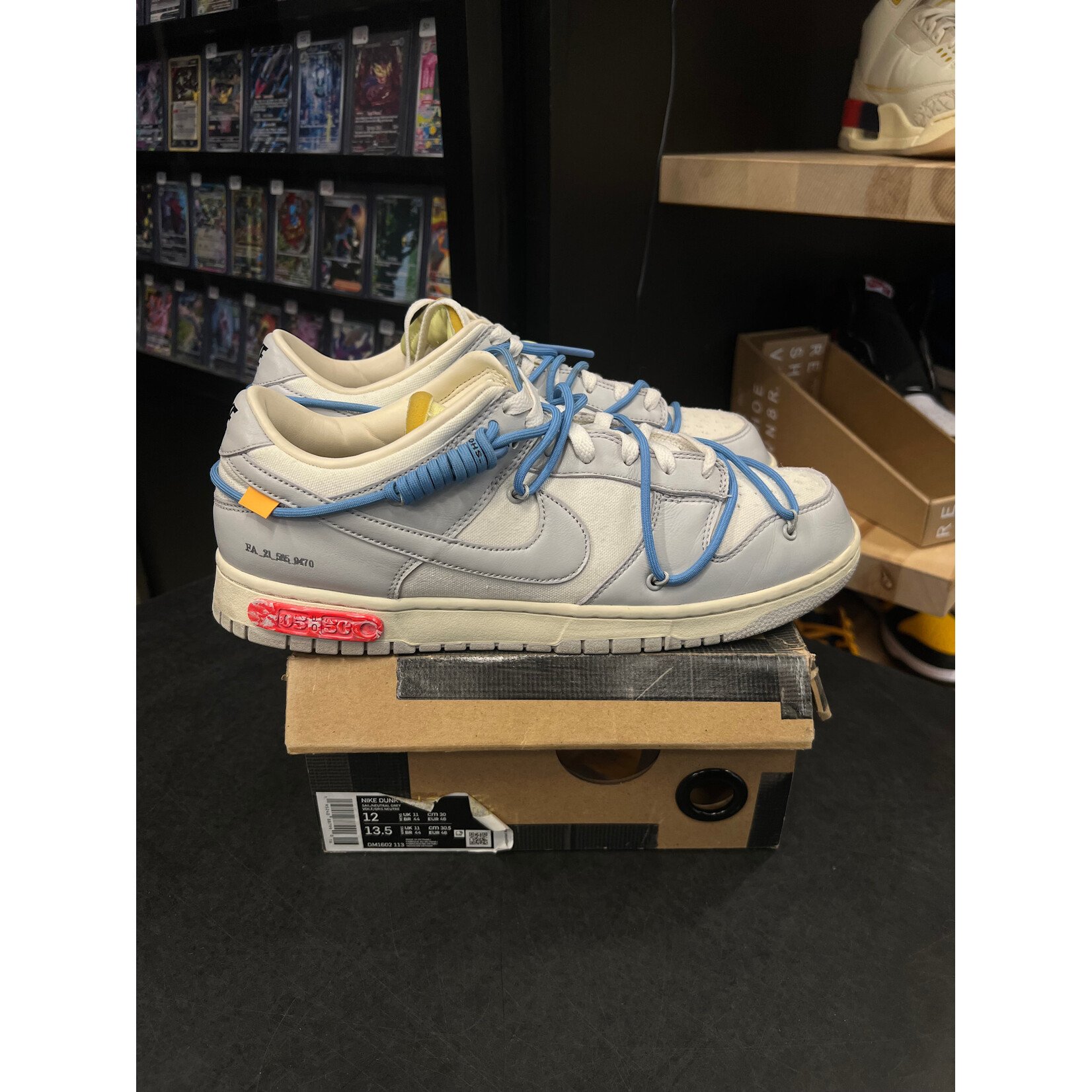 Nike Nike Dunk Low Off-White "Lot 5" Size 12, PREOWNED