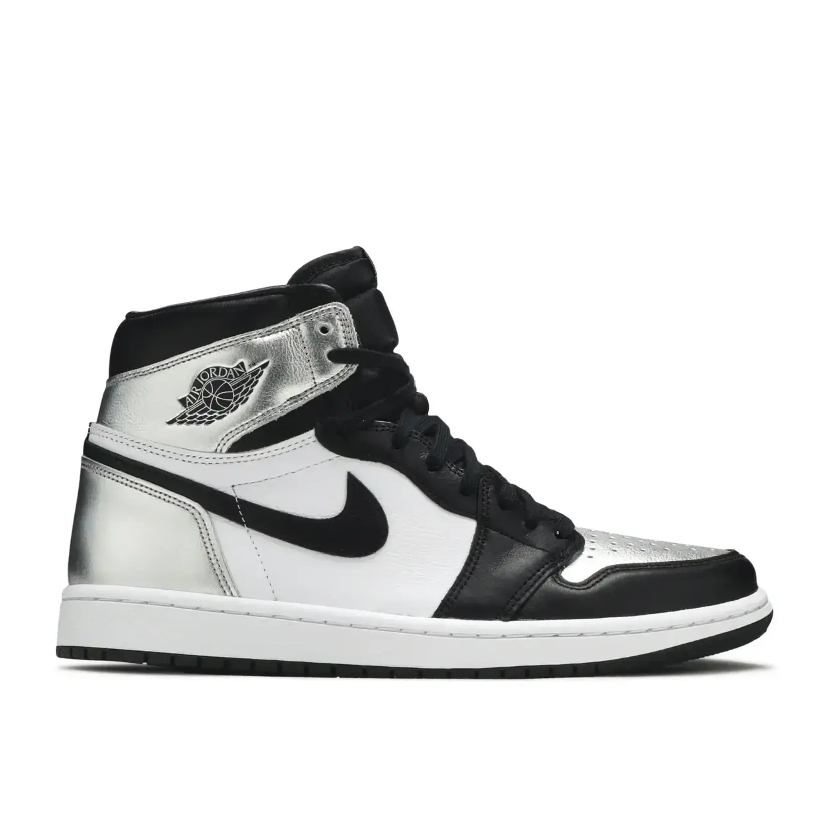 Jordan Jordan 1 Retro High Silver Toe (Women's) Size 11.5W, DS BRAND NEW