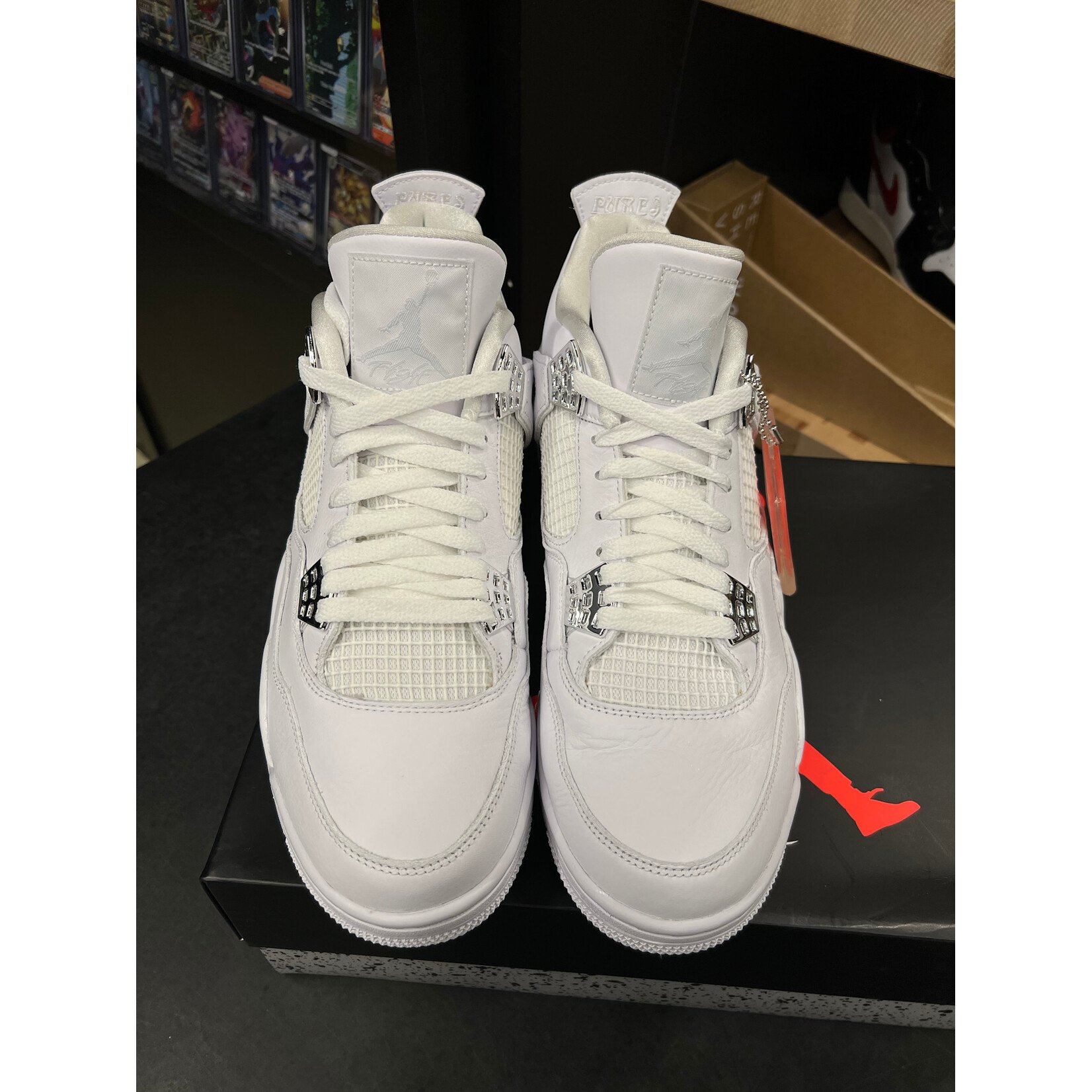 Jordan Jordan 4 Retro Pure Money (2017) Size 11.5, DS BRAND NEW W/ DEFECTS