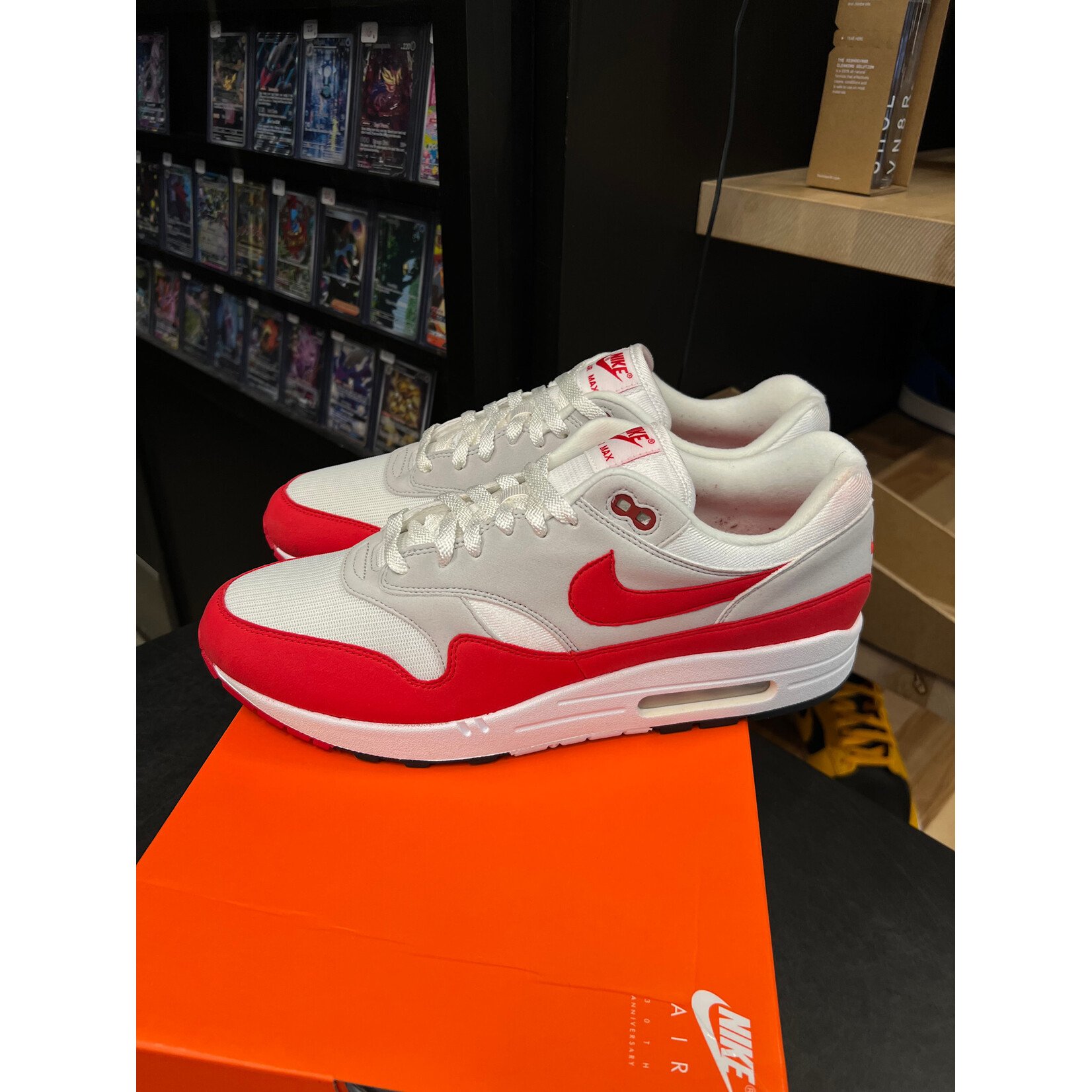 Nike Nike Air Max 1 Anniversary Red (2017/2018 Restock Pair) Size 13, PREOWNED