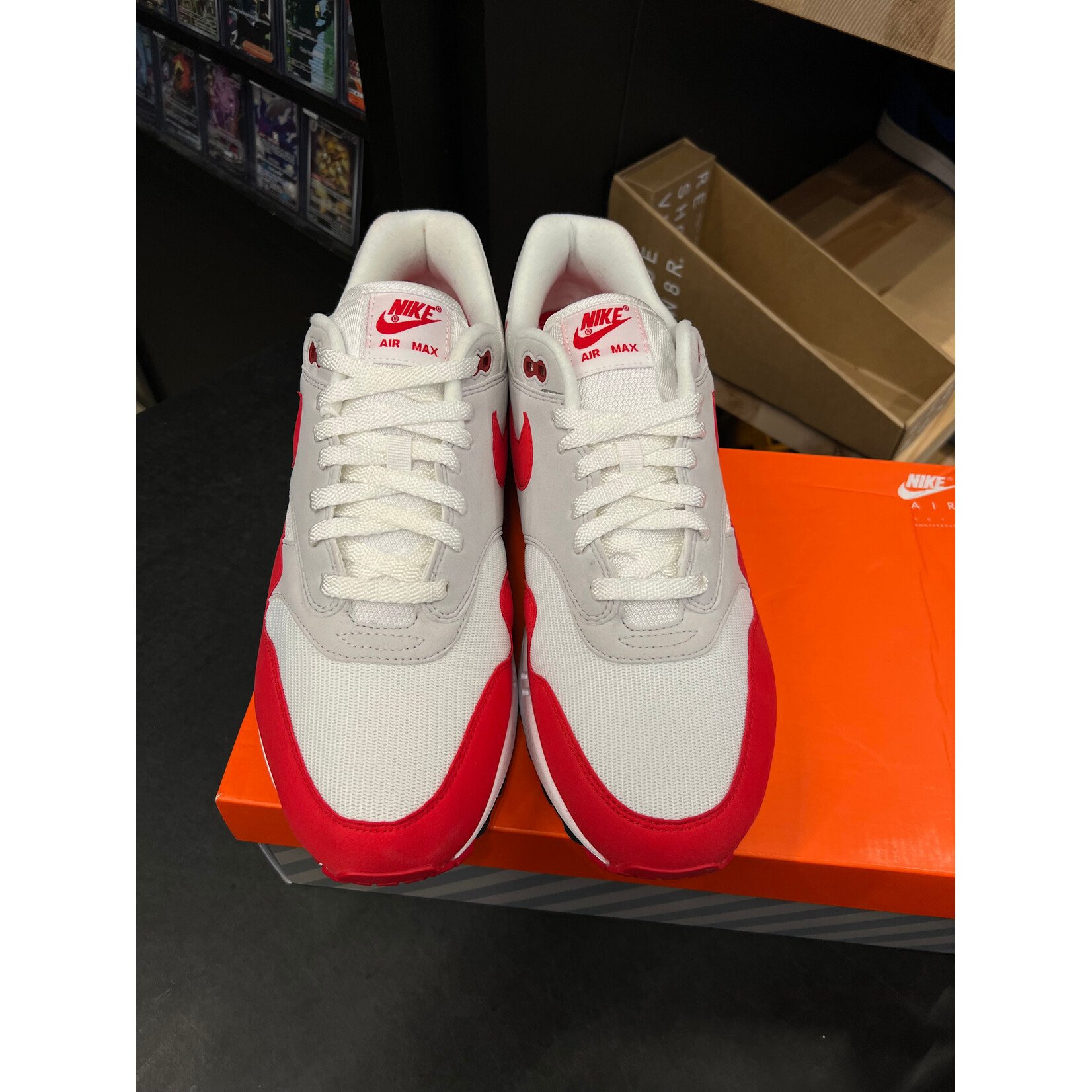 Nike Nike Air Max 1 Anniversary Red (2017/2018 Restock Pair) Size 13, PREOWNED