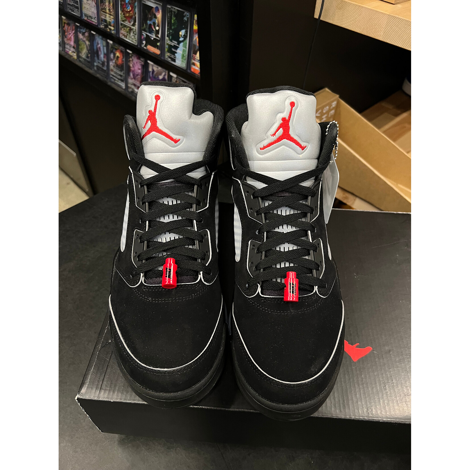 Jordan Jordan 5 Retro OG Black Metallic Reimagined Size 12, PREOWNED