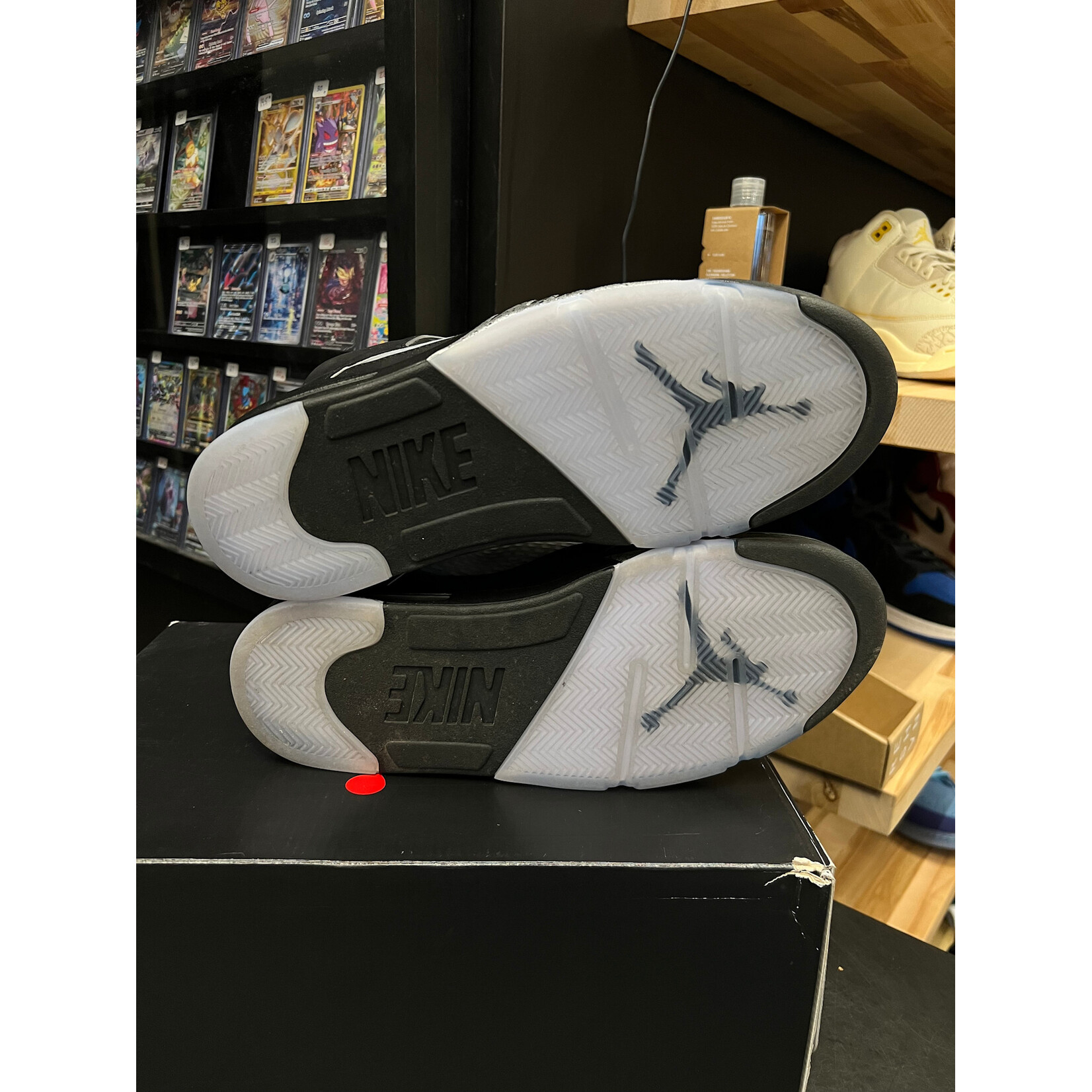 Jordan Jordan 5 Retro OG Black Metallic Reimagined Size 12, PREOWNED