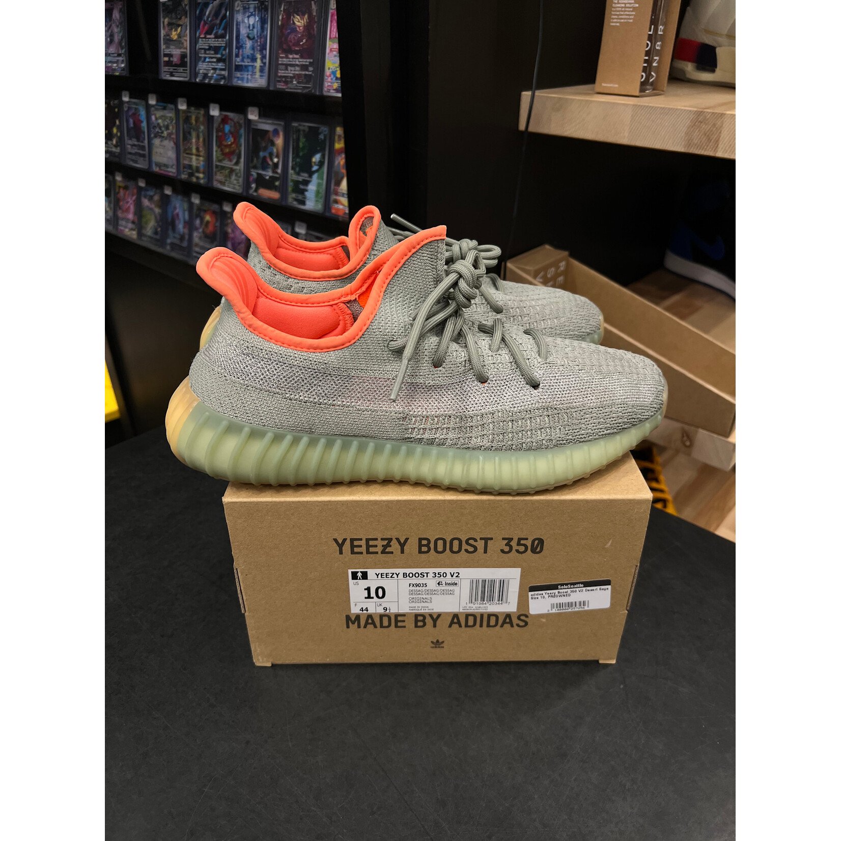 Adidas adidas Yeezy Boost 350 V2 Desert Sage Size 10, PREOWNED