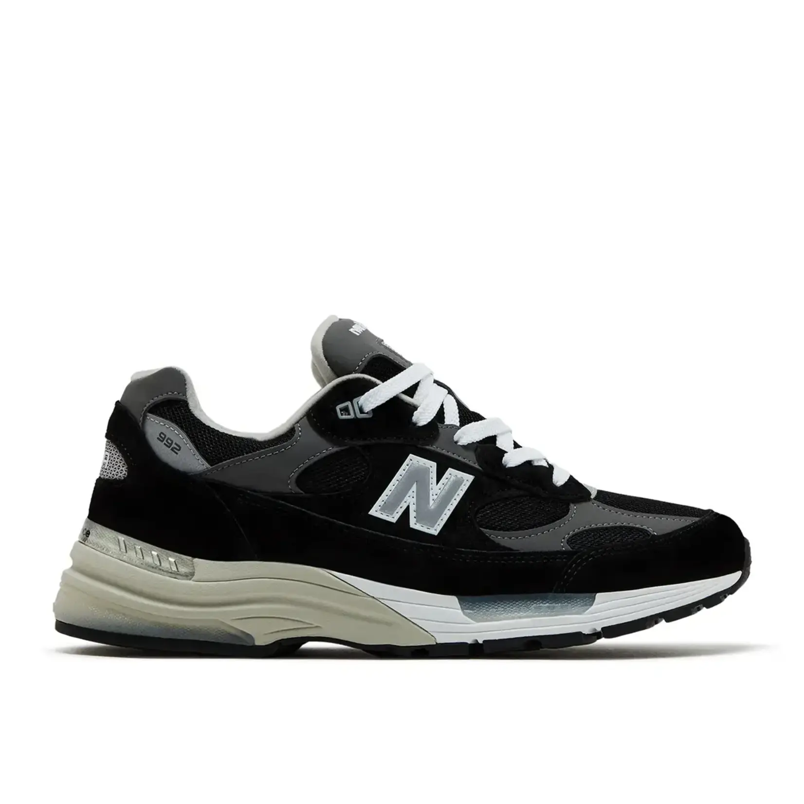 New New Balance 992 MiUSA Black Grey Size 12, DS BRAND NEW