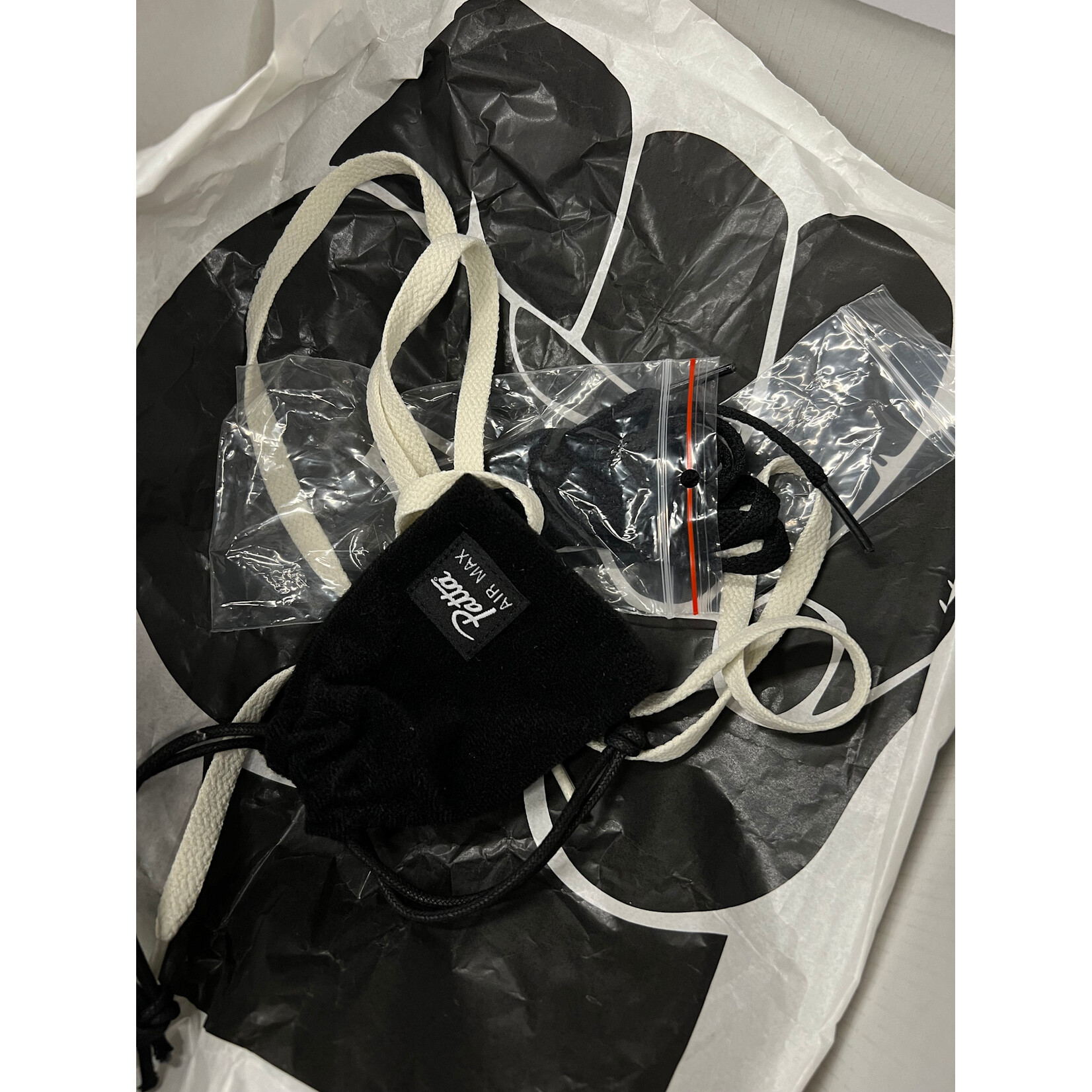 Nike Nike Air Max 1 Patta Waves Black (with Bracelet) Size 10.5, PREOWNED