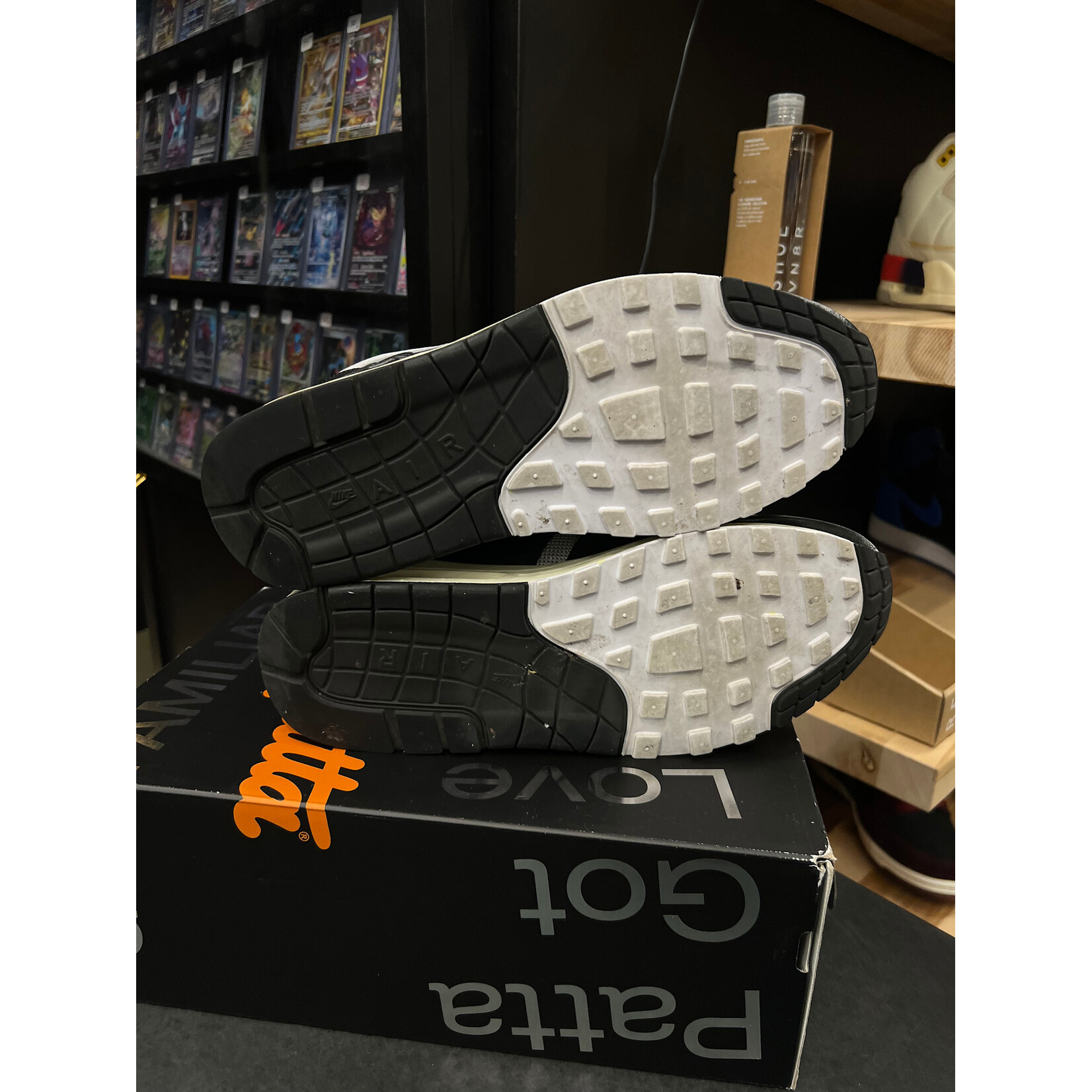 Nike Nike Air Max 1 Patta Waves Black (with Bracelet) Size 10.5, PREOWNED