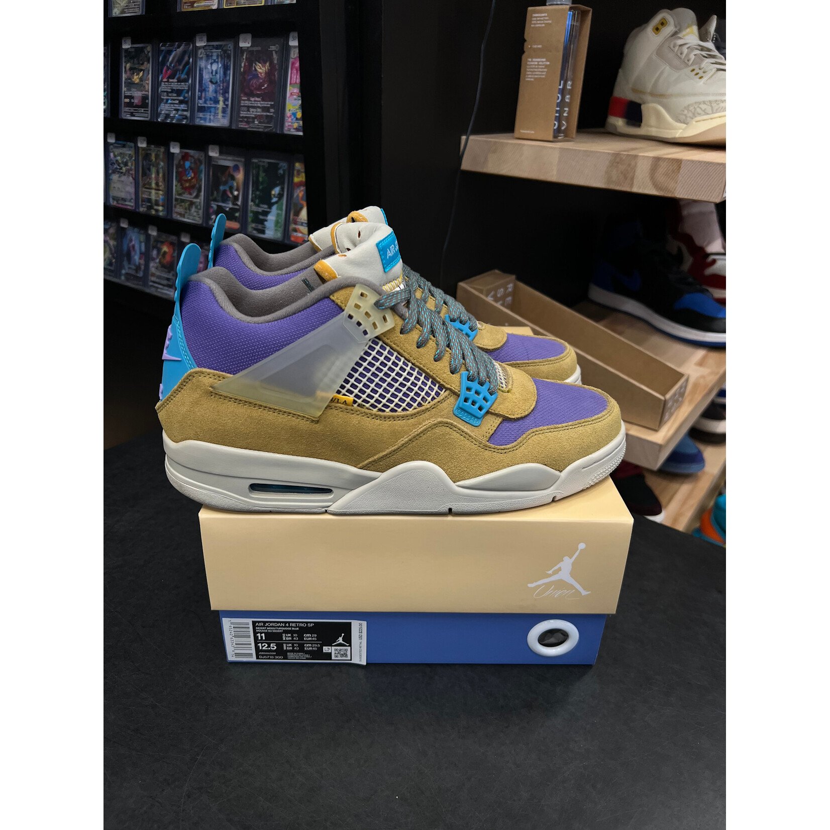 Jordan Jordan 4 Retro SP 30th Anniversary Union Desert Moss Size 11, PREOWNED