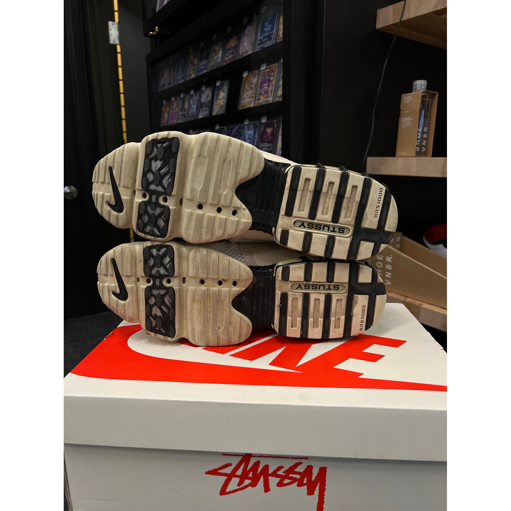 Nike Nike Air Zoom Spiridon Cage 2 Stussy Fossil Size 9.5, PREOWNED