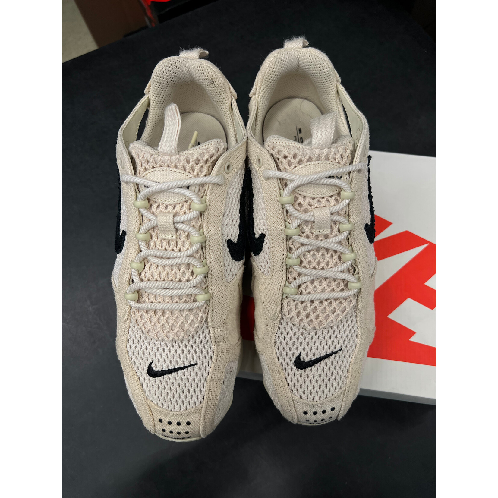 Nike Nike Air Zoom Spiridon Cage 2 Stussy Fossil Size 9.5, PREOWNED