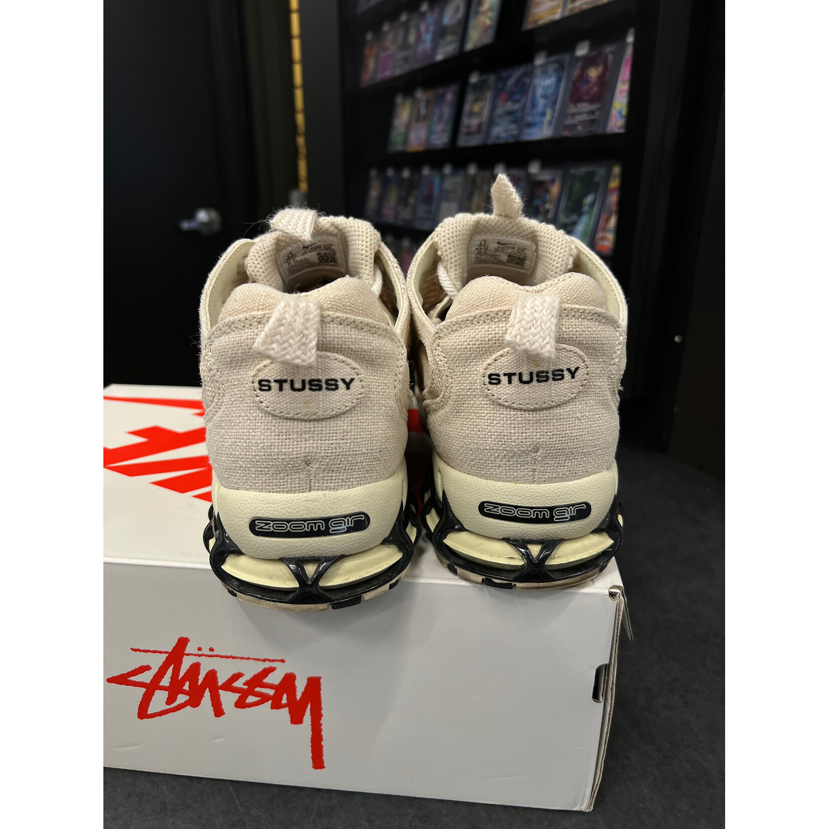 Nike Nike Air Zoom Spiridon Cage 2 Stussy Fossil Size 9.5, PREOWNED