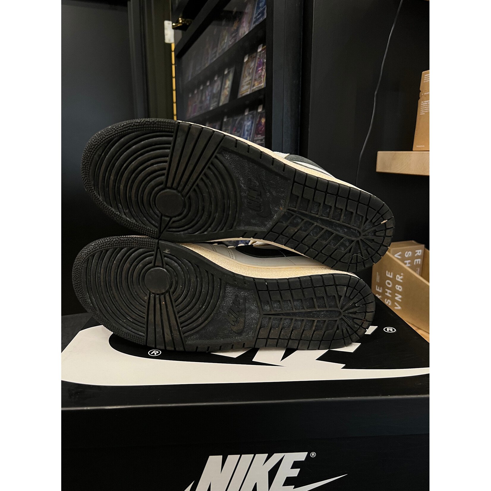 Nike Nike Jordan Air Ship PE SP A Ma Maniére White Black Size 9.5, PREOWNED