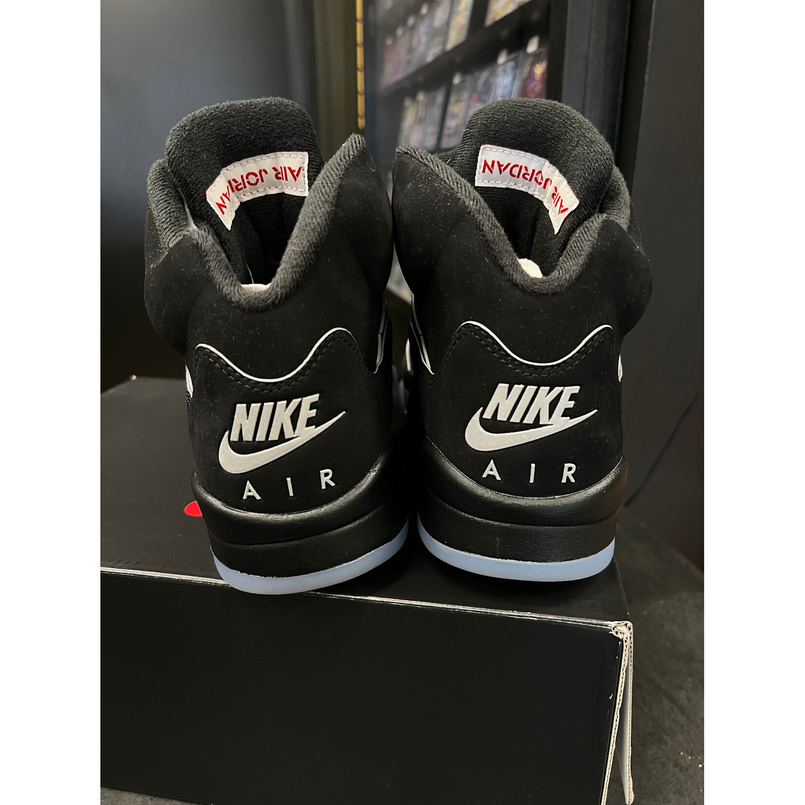 Jordan Jordan 5 Retro OG Black Metallic Reimagined Size 8, PREOWNED WORN ONCE