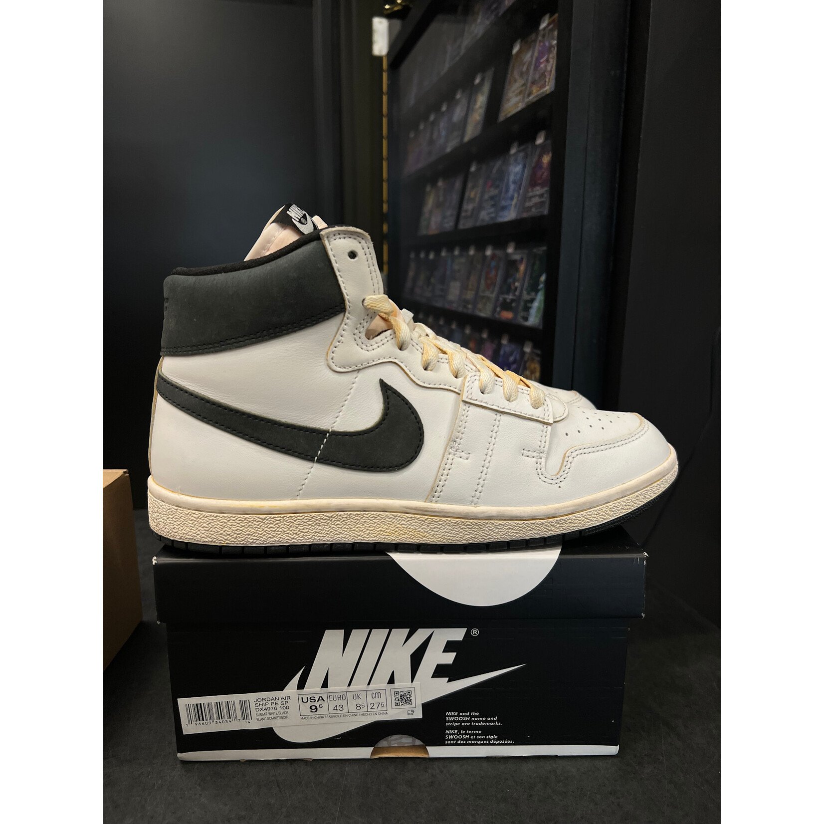 Nike Nike Jordan Air Ship PE SP A Ma Maniére White Black Size 9.5, PREOWNED