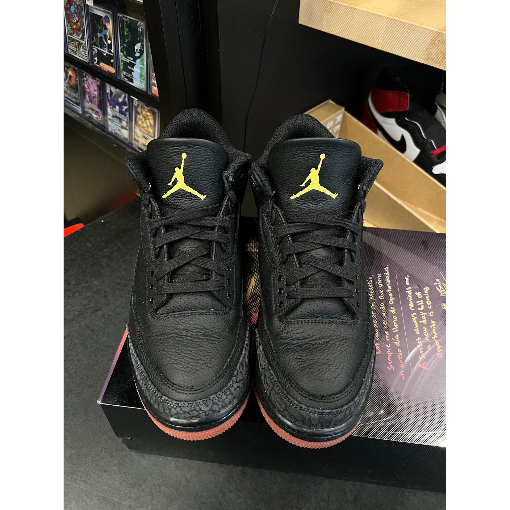 Jordan Jordan 3 Retro J Balvin Rio Size 10, PREOWNED