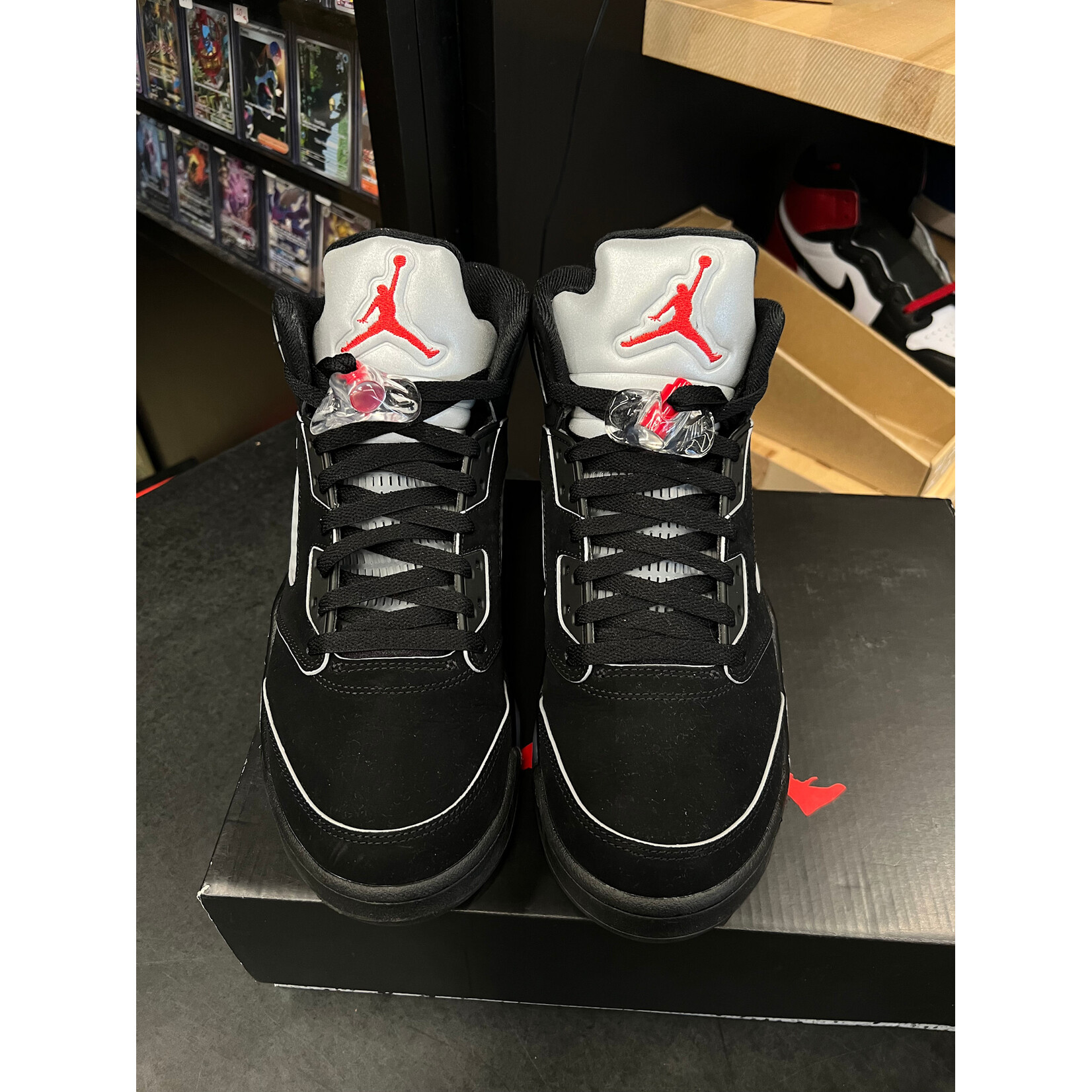 Jordan Jordan 5 Retro OG Black Metallic Reimagined Size 10, PREOWNED