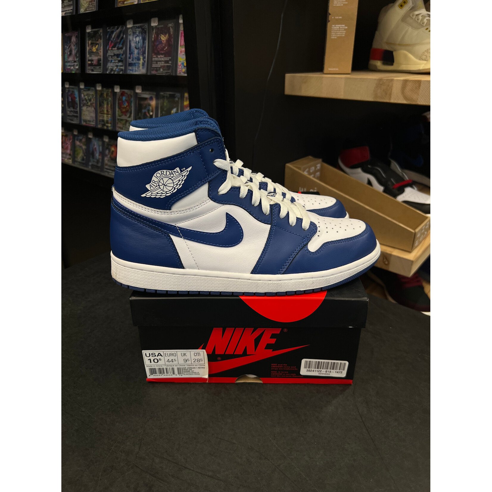 Jordan Jordan 1 Retro Storm Blue Size 10.5, PREOWNED