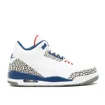 Jordan Jordan 3 Retro True Blue (2016) Size 12, DS BRAND NEW DAMAGED LID