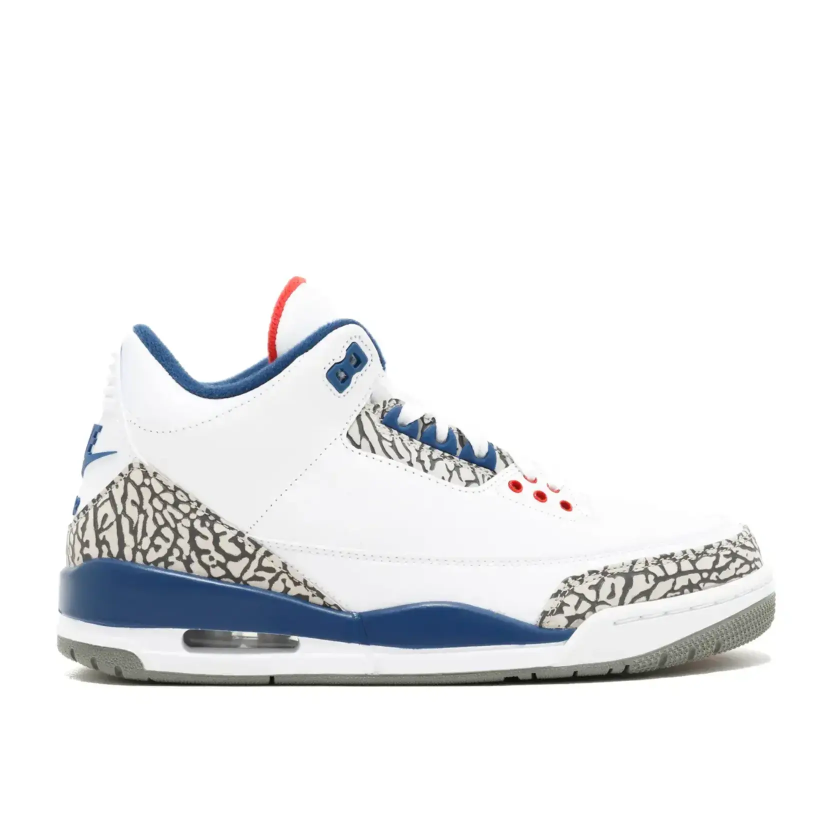 Jordan Jordan 3 Retro True Blue (2016) Size 12, DS BRAND NEW DAMAGED LID