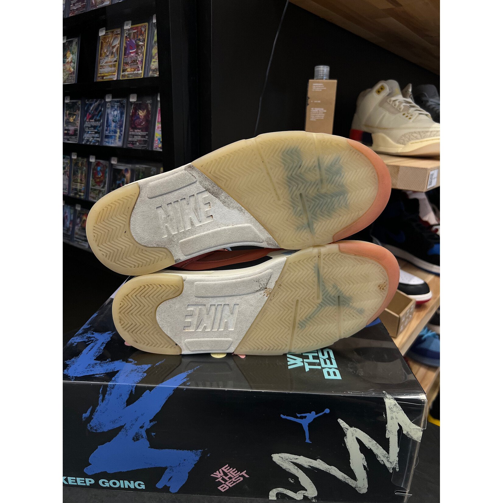 Jordan Jordan 5 Retro DJ Khaled We The Best Crimson Bliss Size 9, PREOWNED