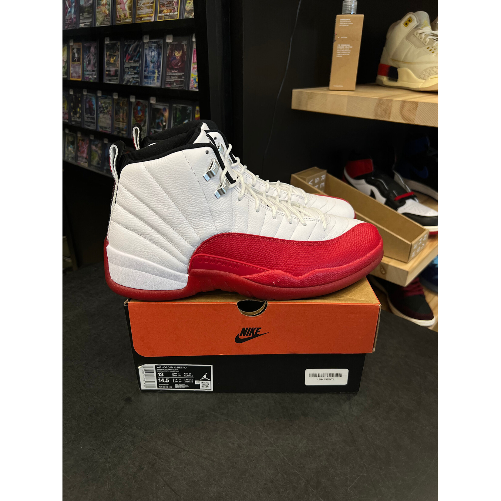 Jordan Jordan 12 Retro Cherry (2023) Size 13, PREOWNED