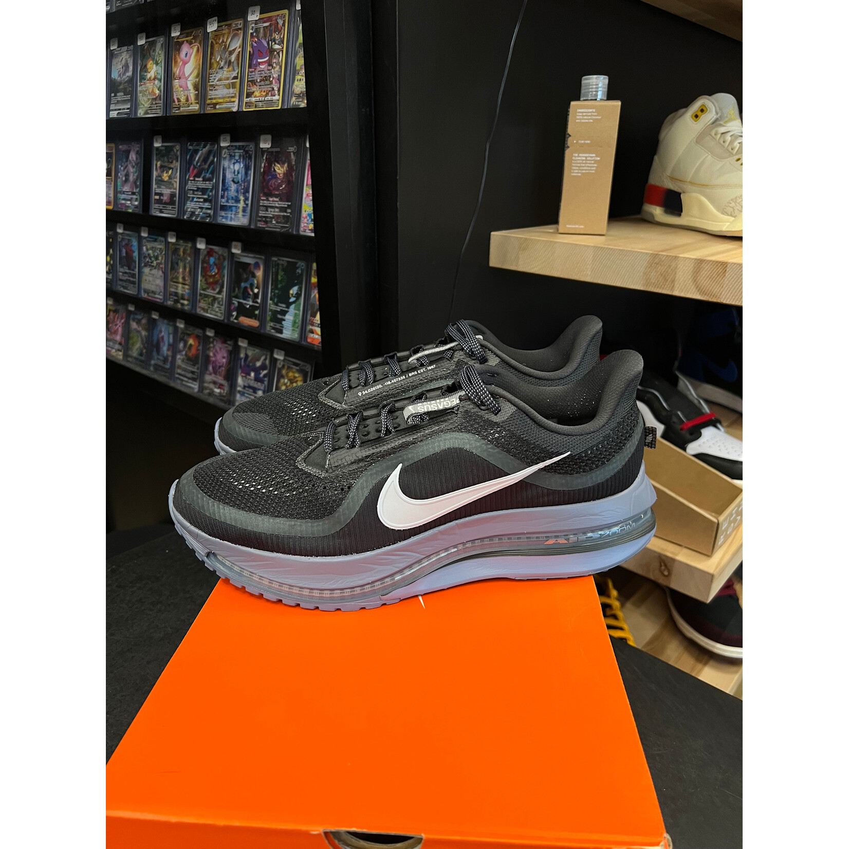 Nike Nike Air Zoom Pegasus Premium Black Metallic Silver Size 13, PREOWNED