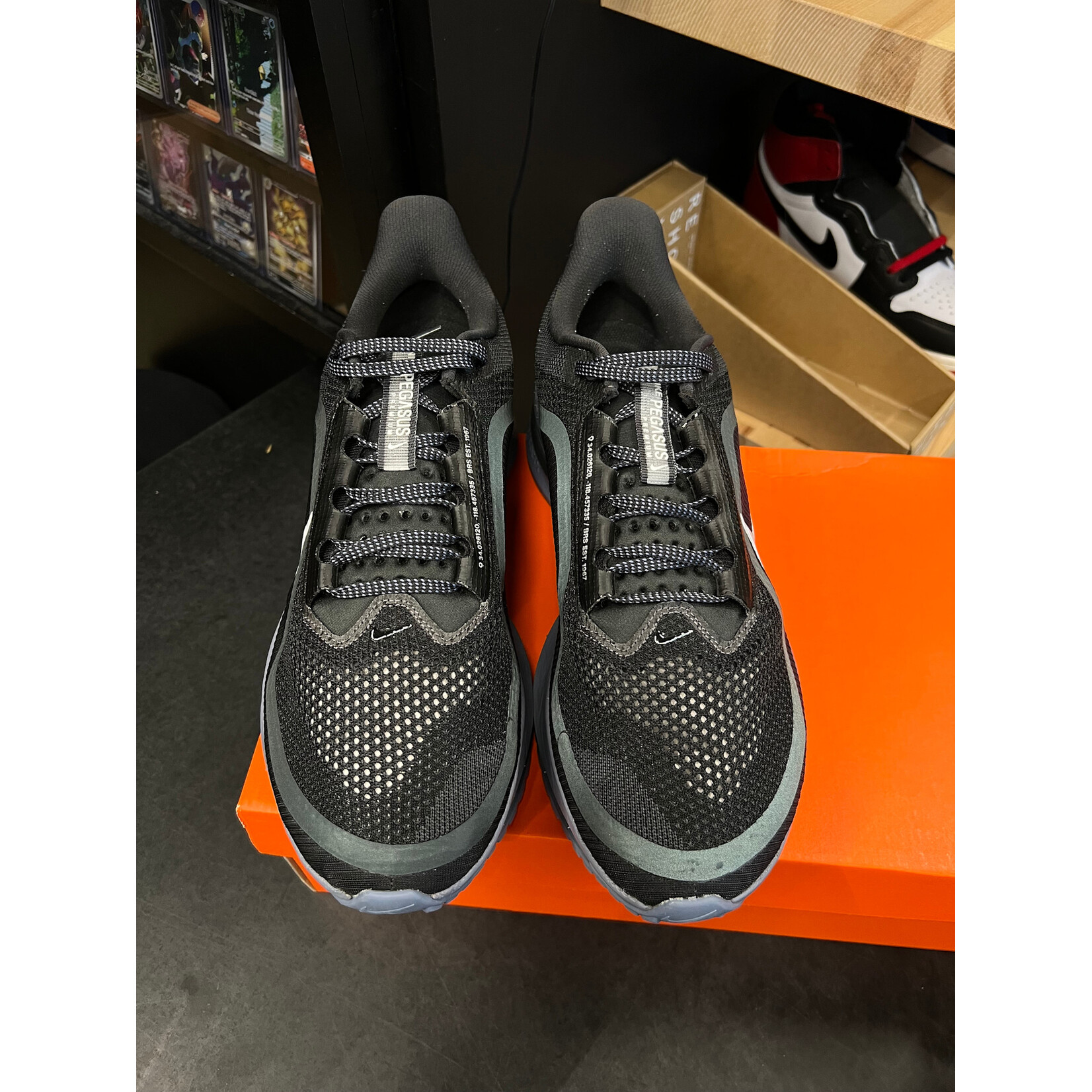 Nike Nike Air Zoom Pegasus Premium Black Metallic Silver Size 13, PREOWNED