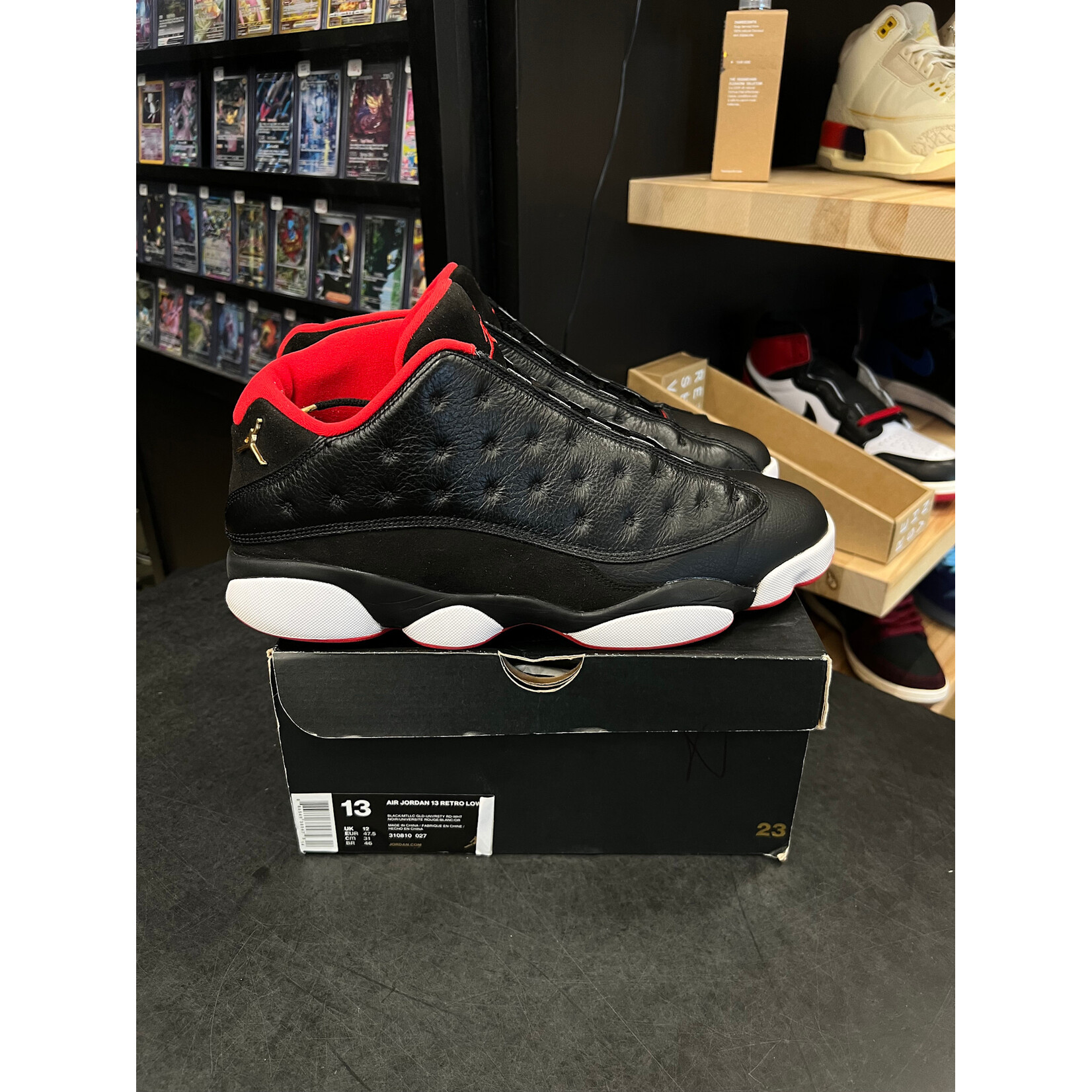 Jordan Jordan 13 Retro Low Bred Size 13, PREOWNED