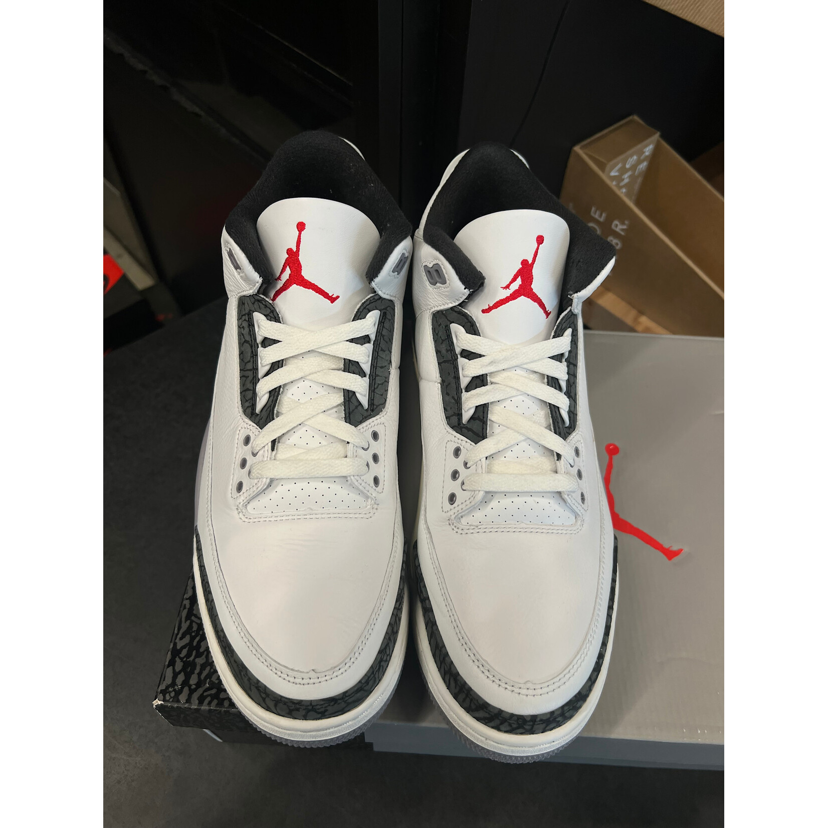 Jordan Jordan 3 Retro Cement Grey Size 12.5, PREOWNED