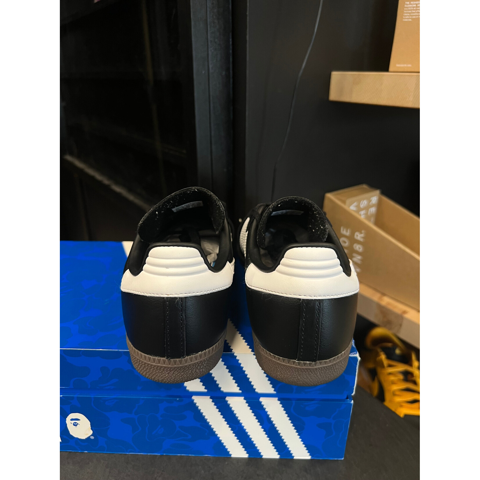 Adidas adidas Samba Bape Black White Gum Size 7.5, PREOWNED