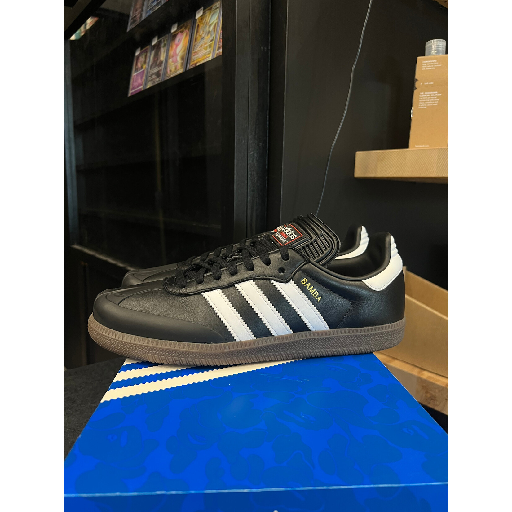 Adidas adidas Samba Bape Black White Gum Size 7.5, PREOWNED