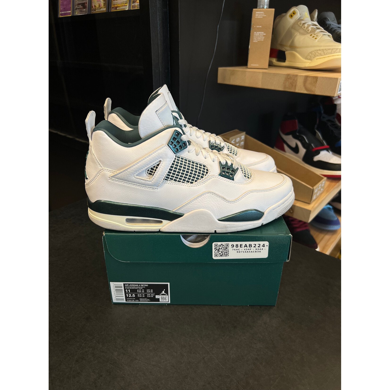 Jordan Jordan 4 Retro Oxidized Green Size 11, PREOWNED