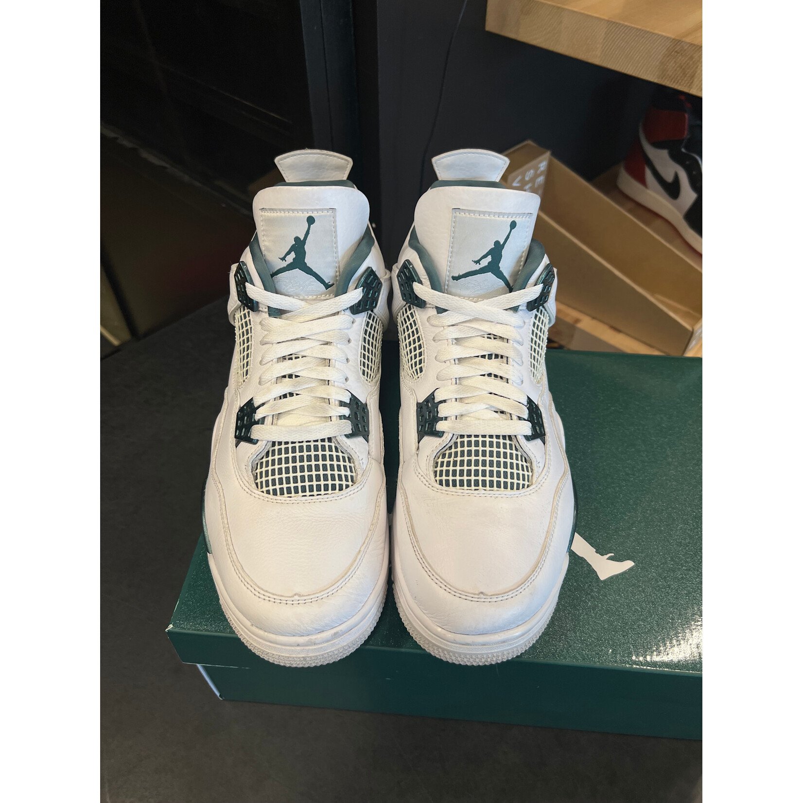 Jordan Jordan 4 Retro Oxidized Green Size 11, PREOWNED