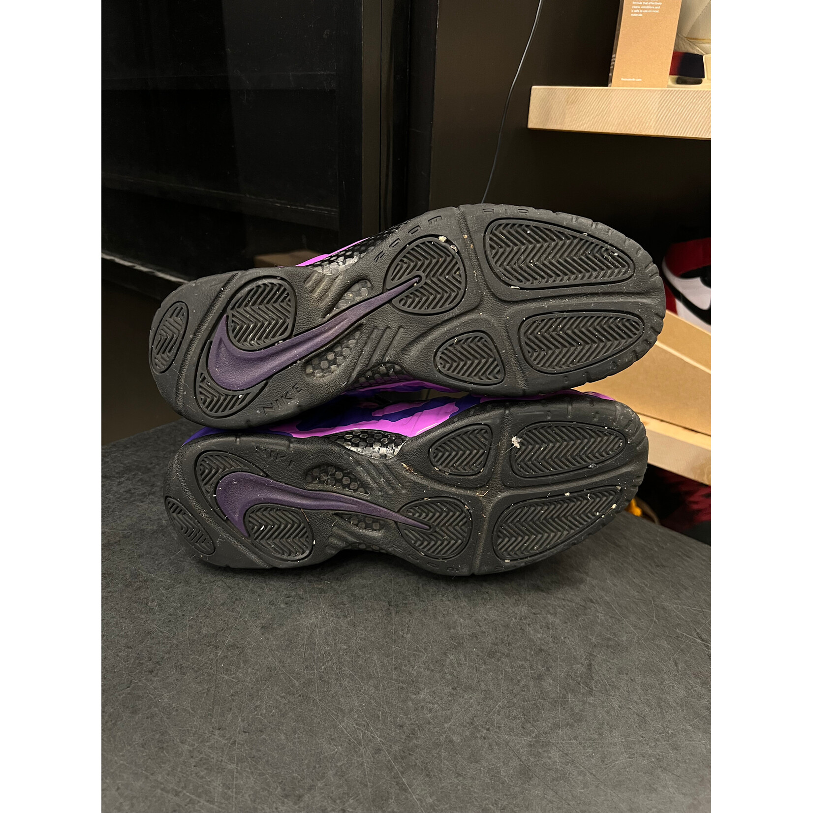 Nike Nike Air Foamposite Pro Purple Camo Size 12, PREOWNED