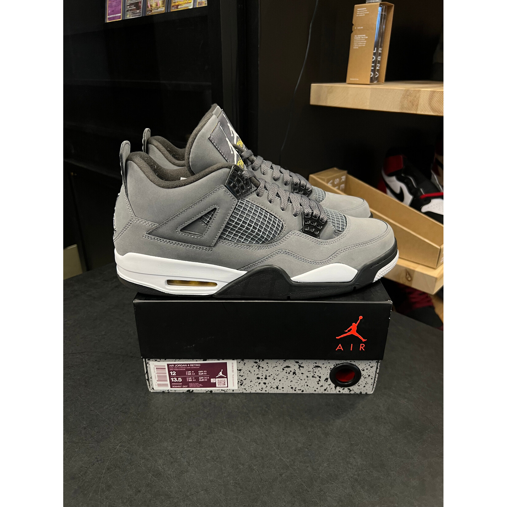 Jordan Jordan 4 Retro Cool Grey (2019) Size 12, PREOWNED