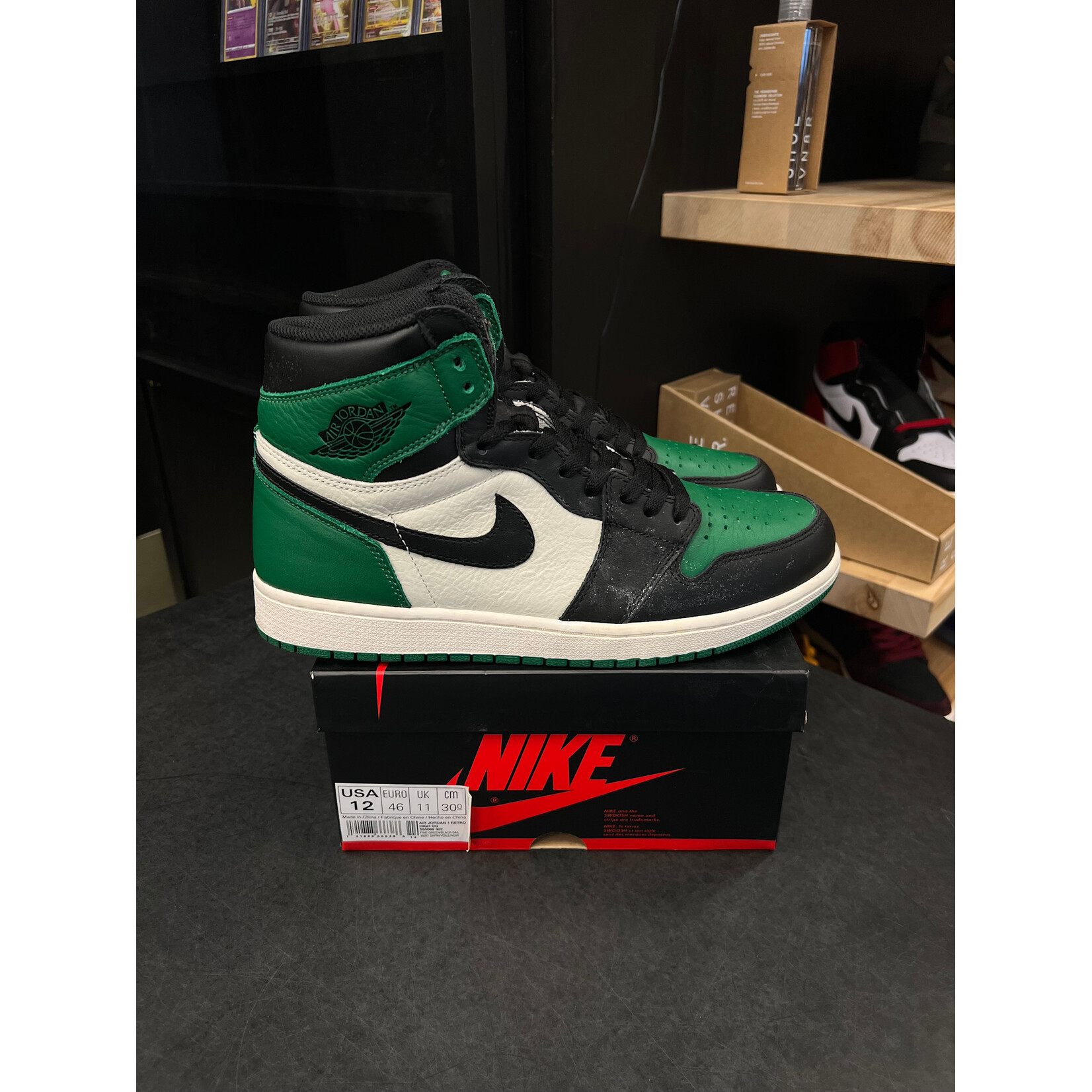 Jordan Jordan 1 Retro High Pine Green Size 12, PREOWNED