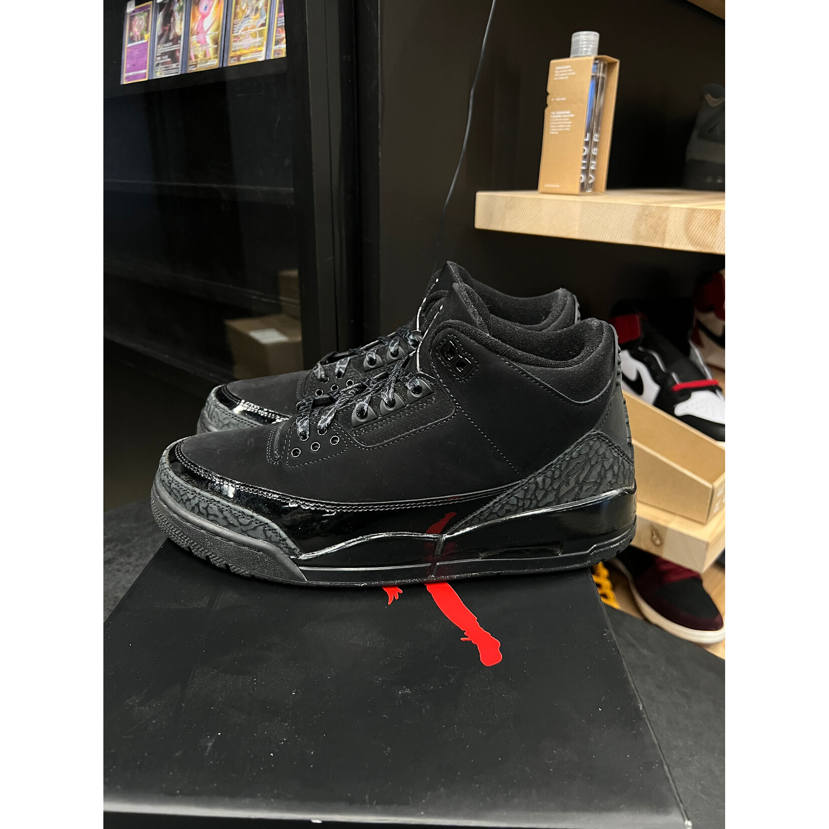 Jordan Jordan 3 Retro Black Cat (2025) Size 9.5, PREOWNED