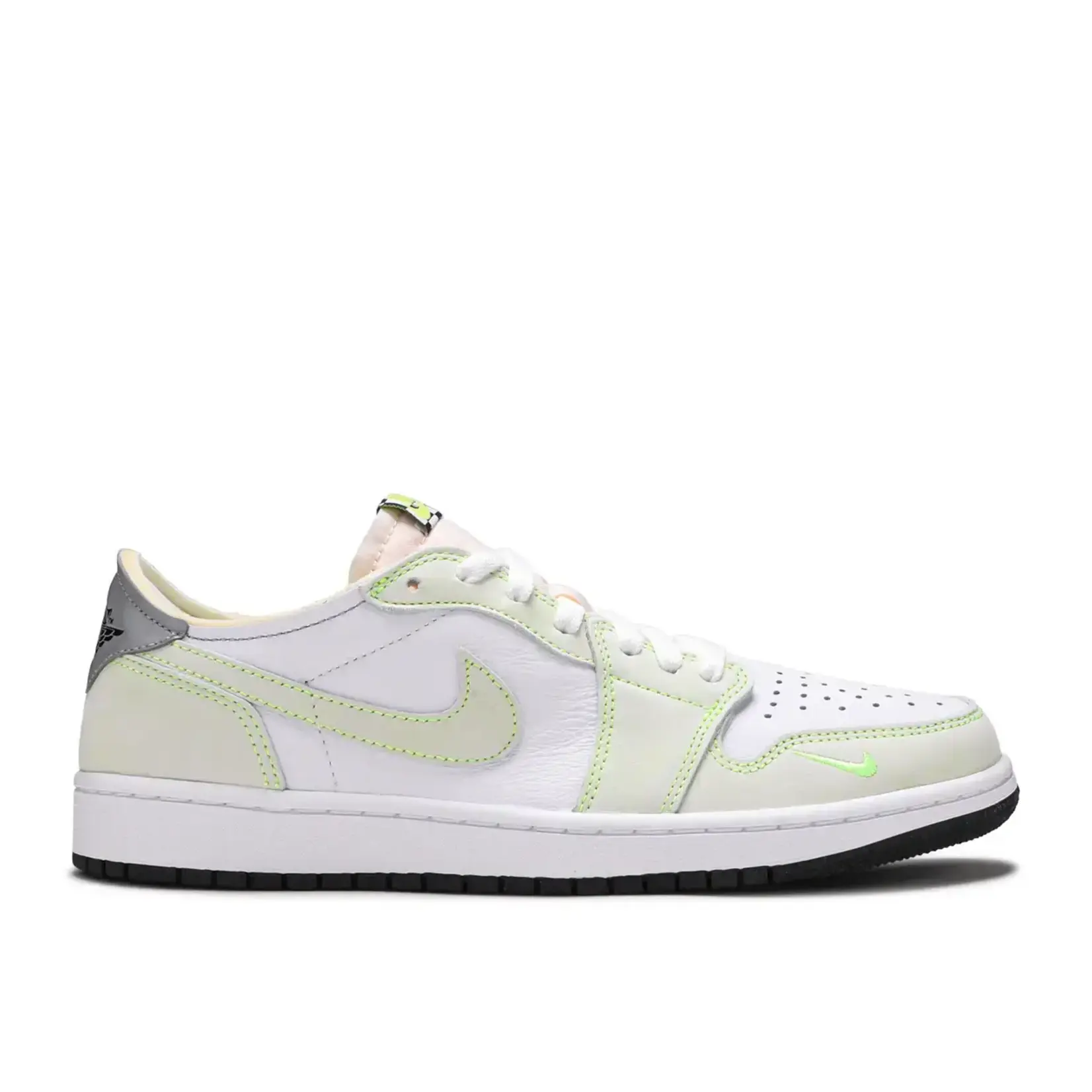 Jordan Jordan 1 Retro Low White Ghost Green Black Size 9, DS BRAND NEW