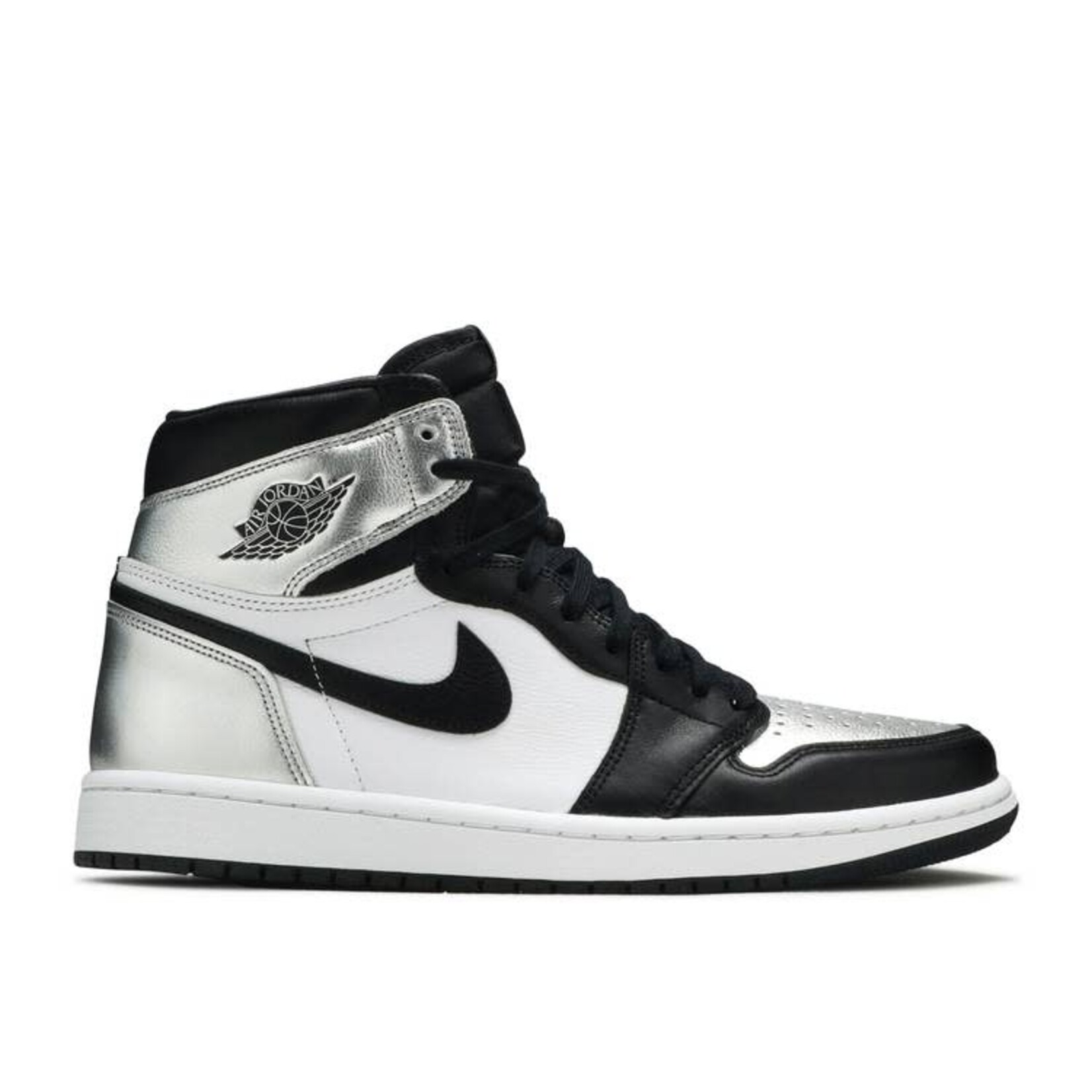 Jordan Jordan 1 Retro High Silver Toe (Women's) Size 6W, DS BRAND NEW