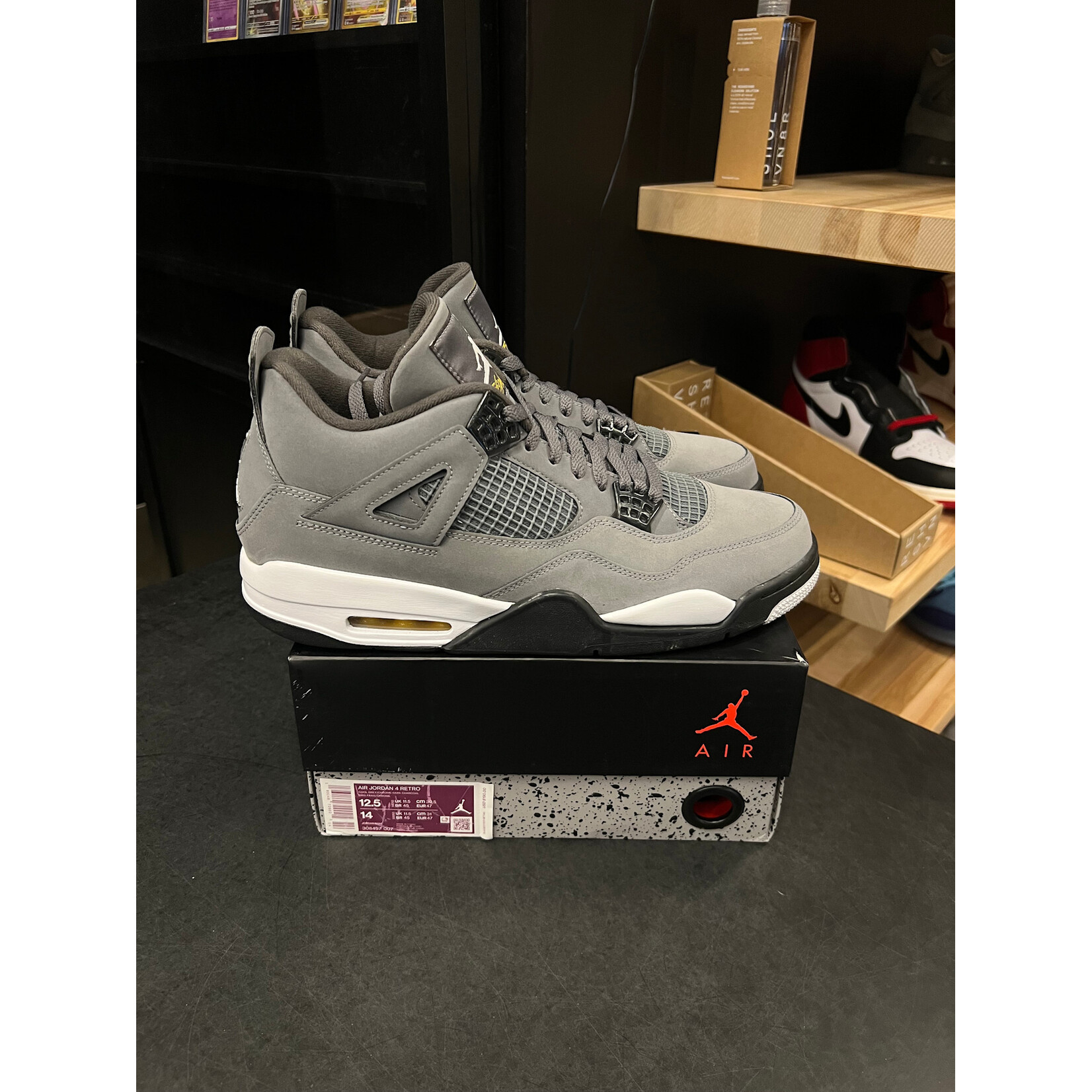 Jordan Jordan 4 Retro Cool Grey (2019) Size 12.5, PREOWNED