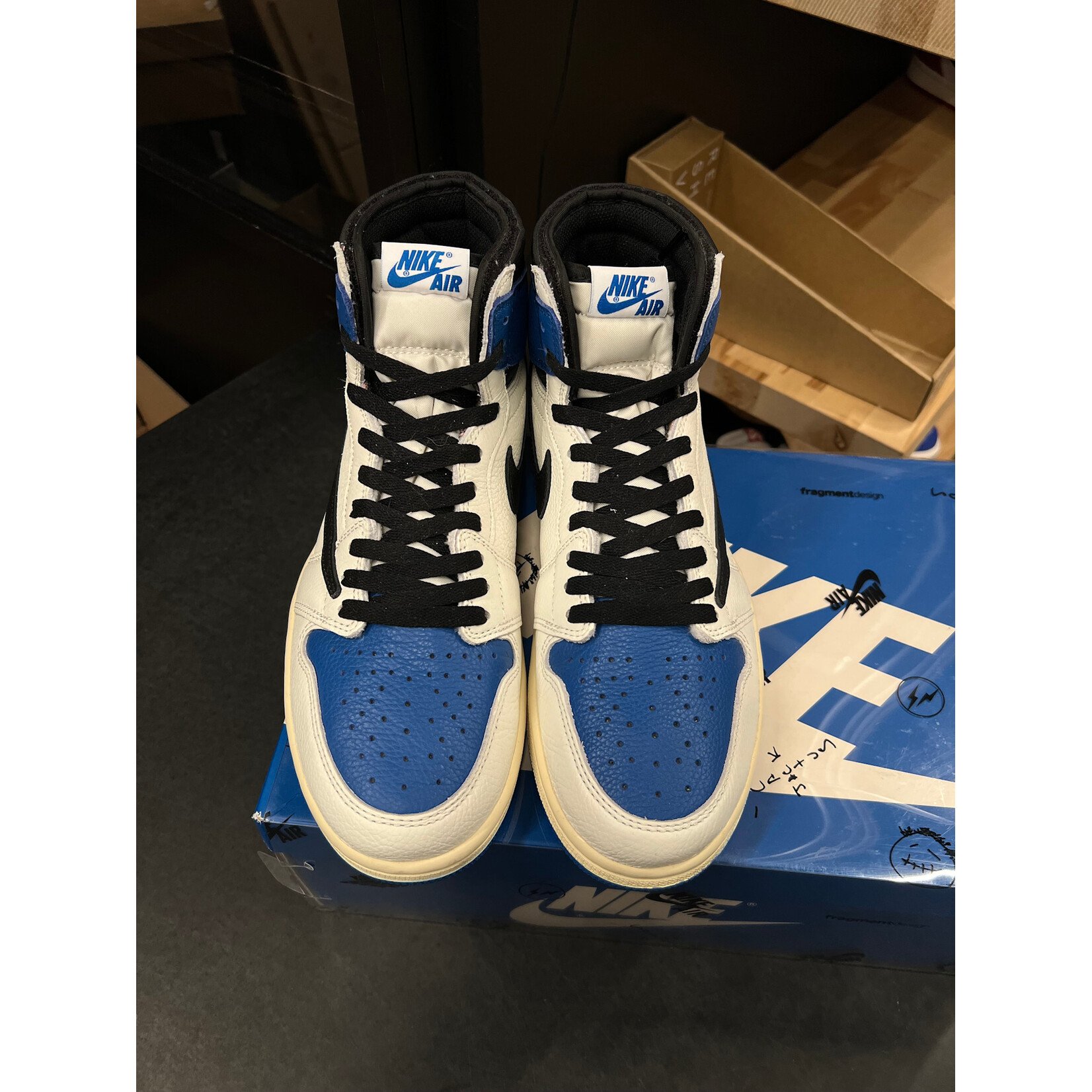 Jordan Jordan 1 Retro High OG SP Fragment x Travis Scott Size 10, PREOWNED
